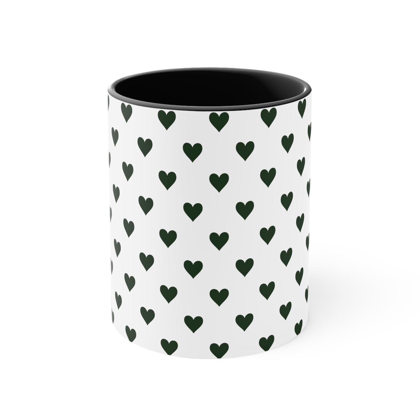 Heart Coffee Mugs, 11oz