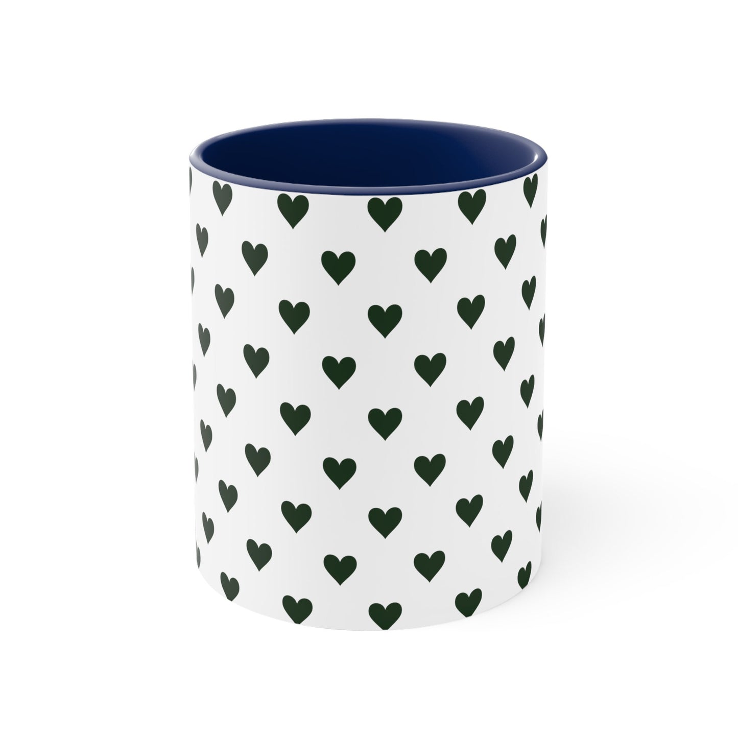 Heart Coffee Mugs, 11oz