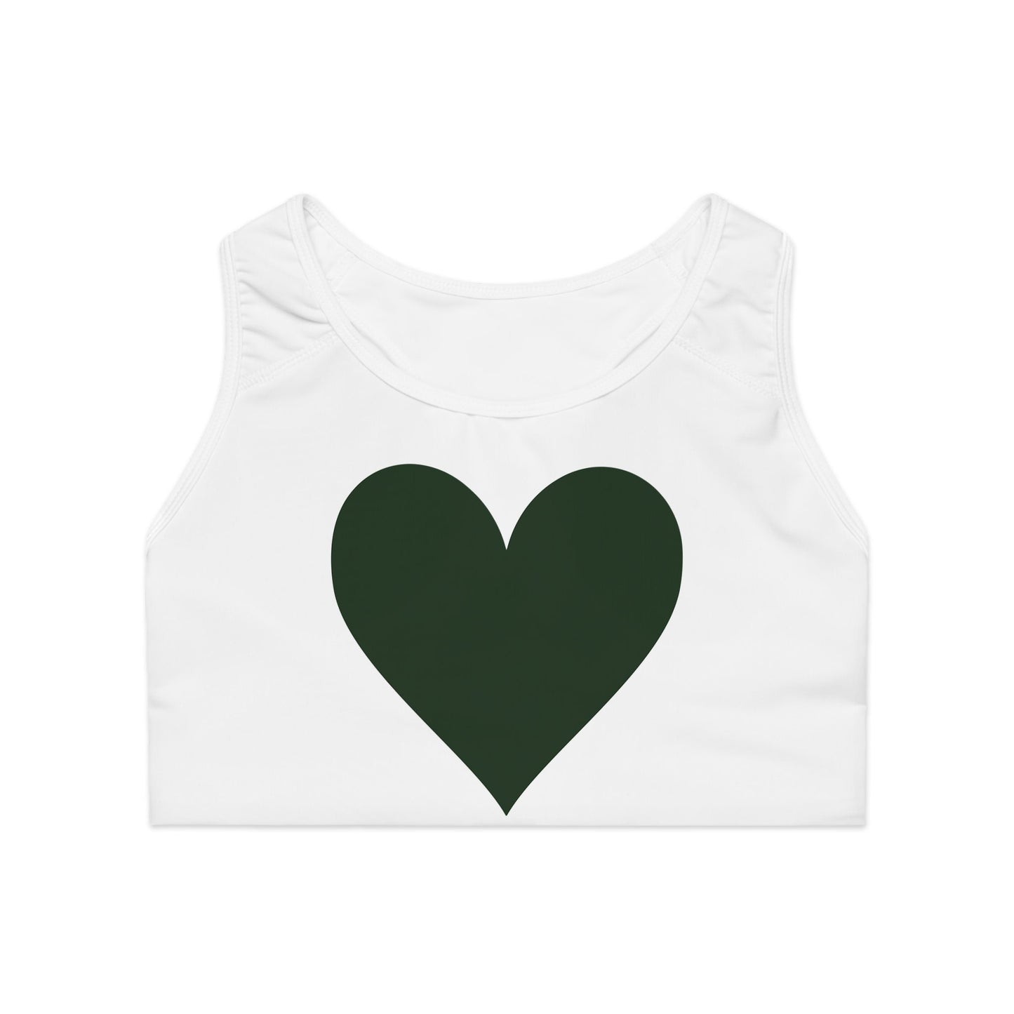 White Sports Bras