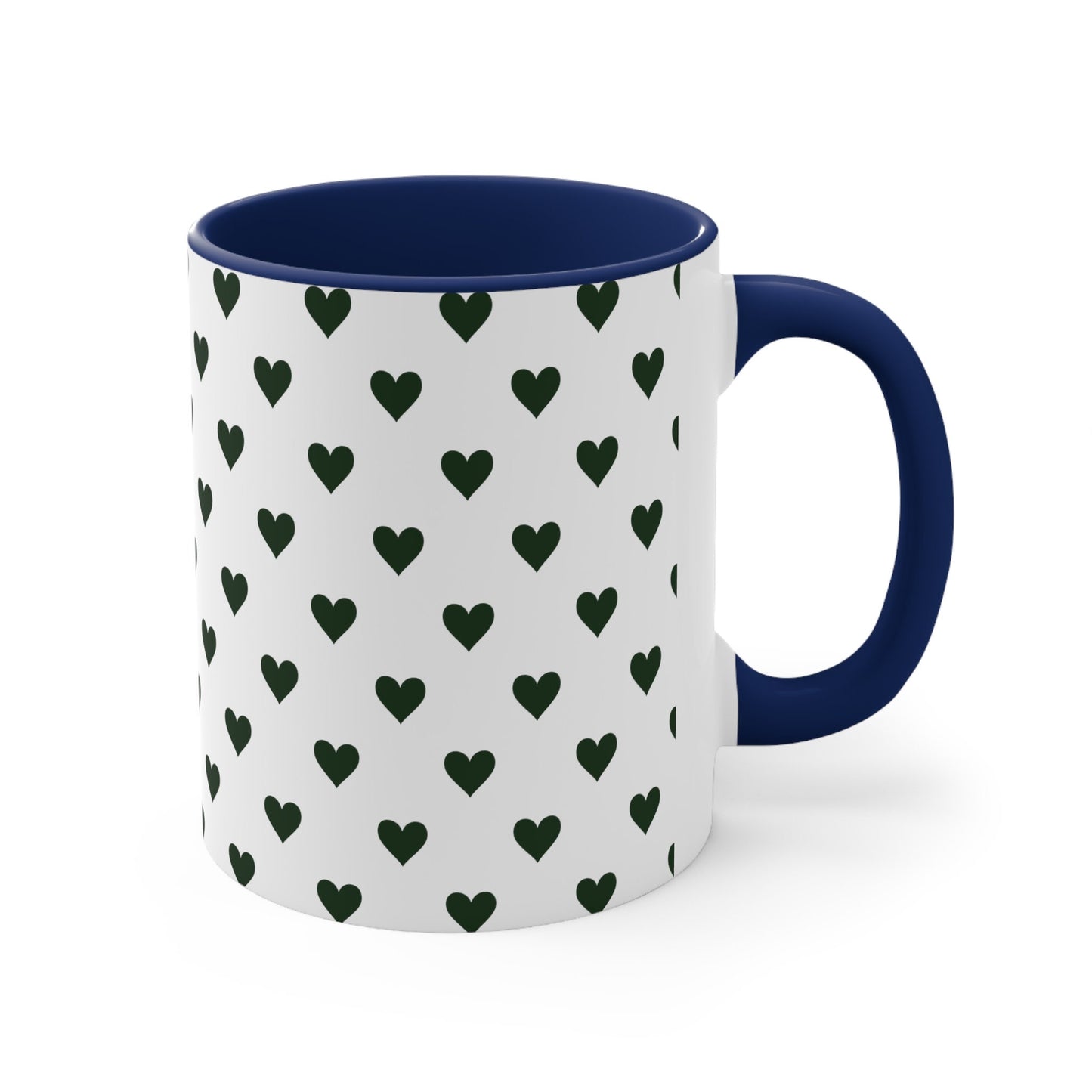 Heart Coffee Mugs, 11oz