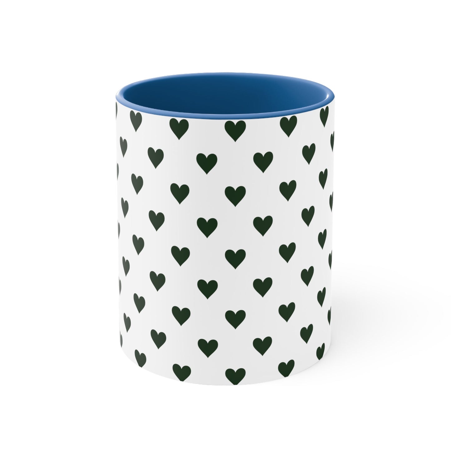 Heart Coffee Mugs, 11oz