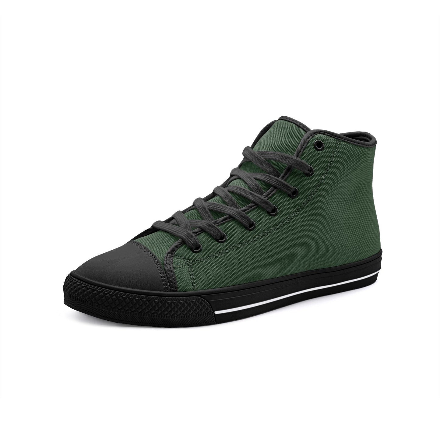 Unisex High Top Green Sneakers