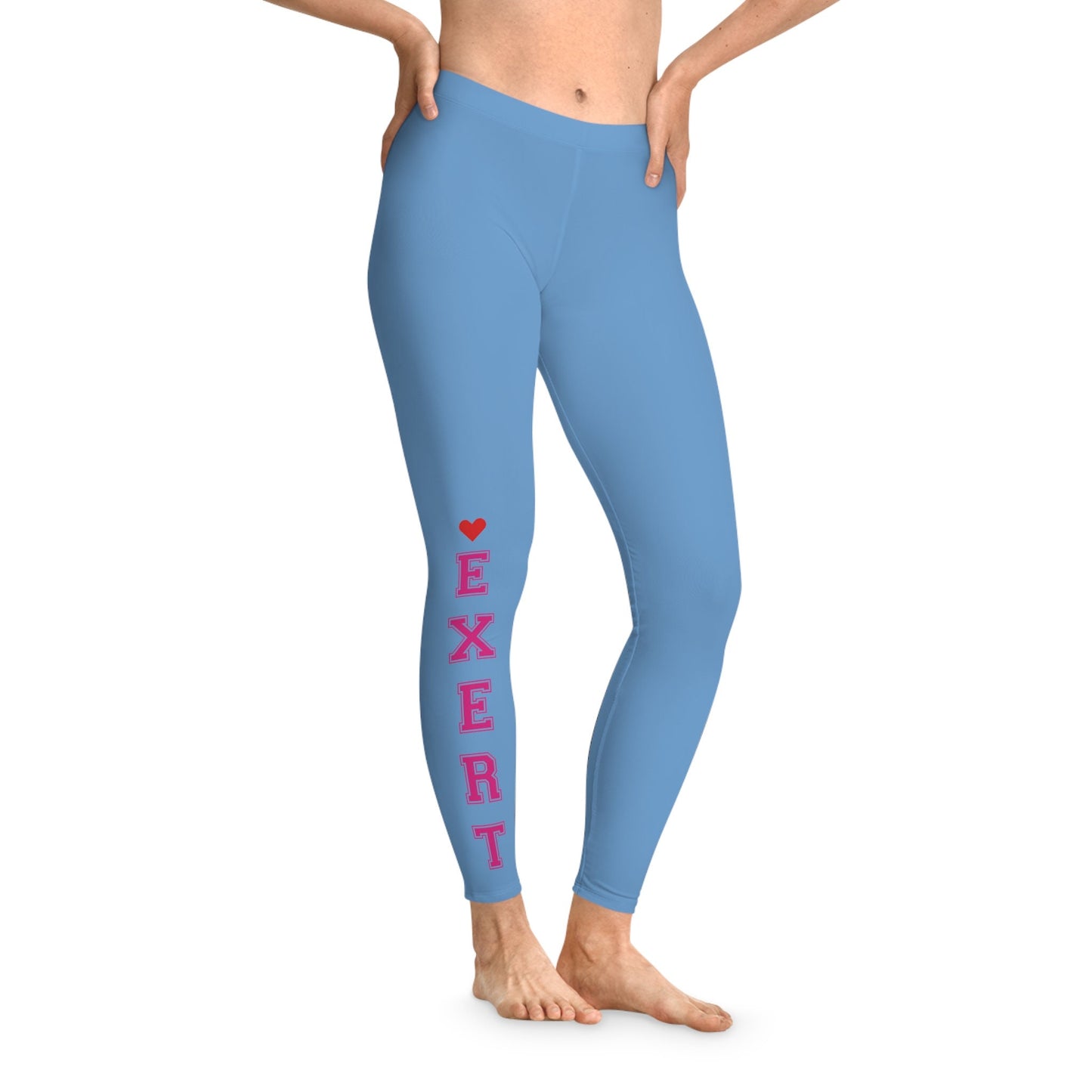 Stretchy Blue Leggings