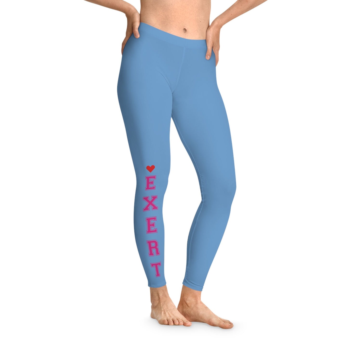 Stretchy Blue Leggings