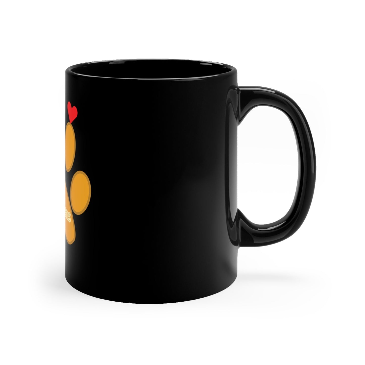 Golden Retriever Lovers 11oz Black Mug