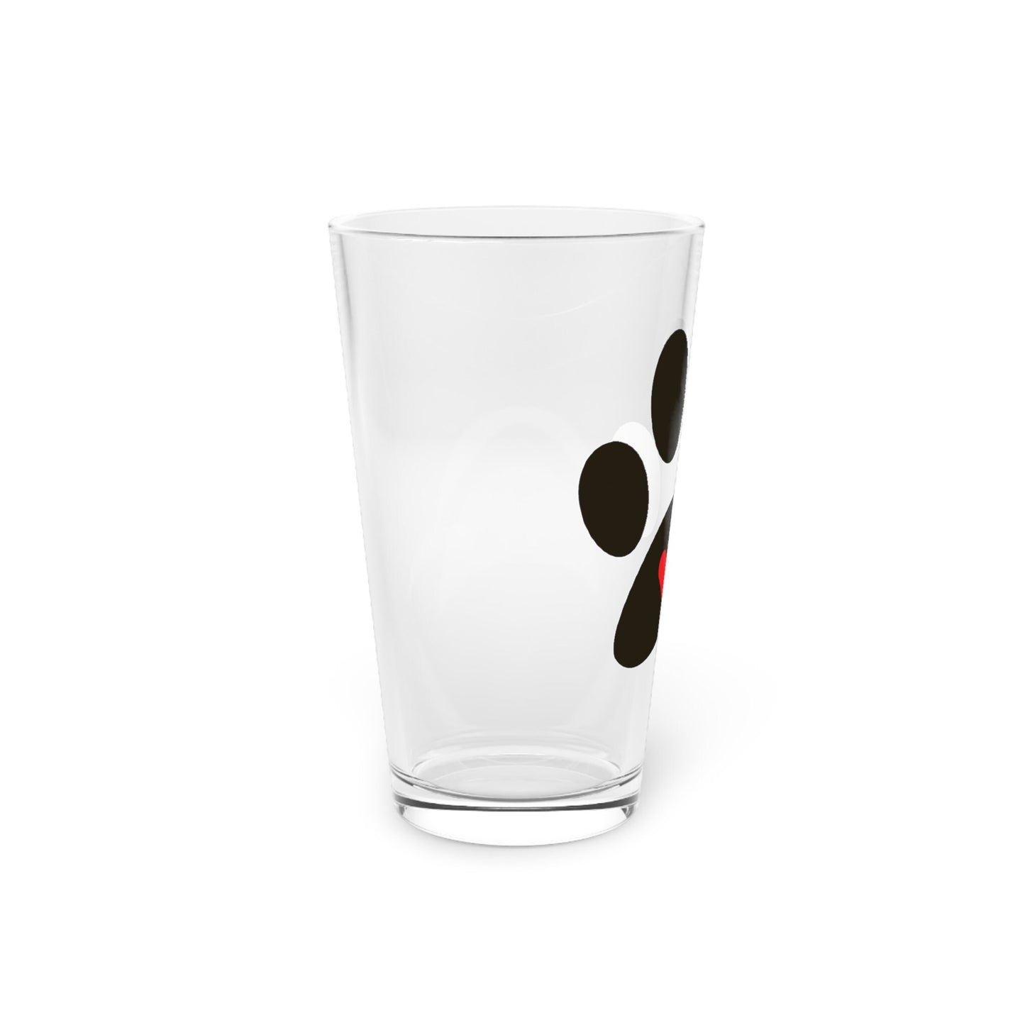 Black Dog Lovers Pint Glass, 16oz