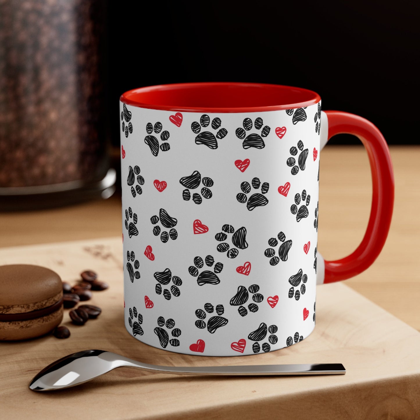 Dog Lovers Accent Coffee Mug, 11oz