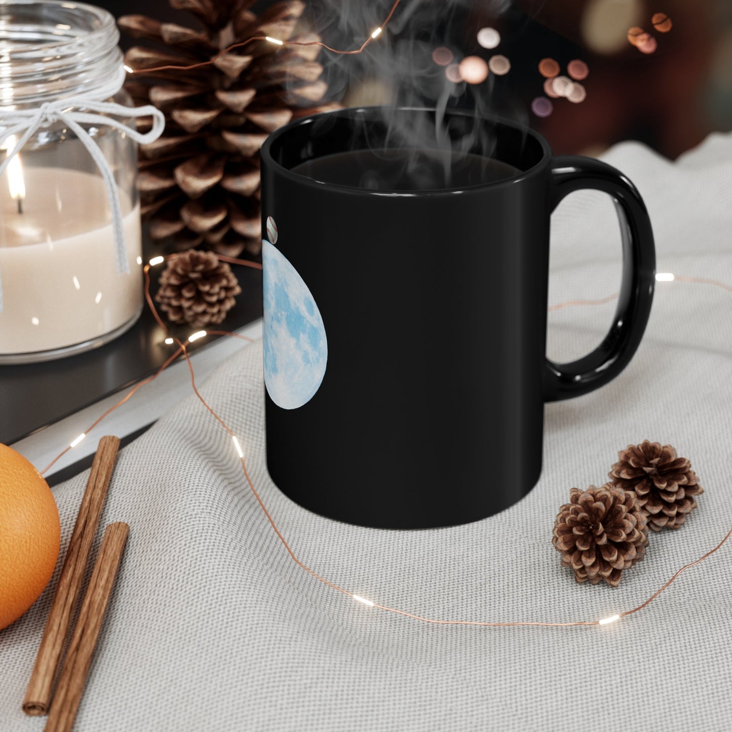 Baseball Mugs 11oz Black Mug