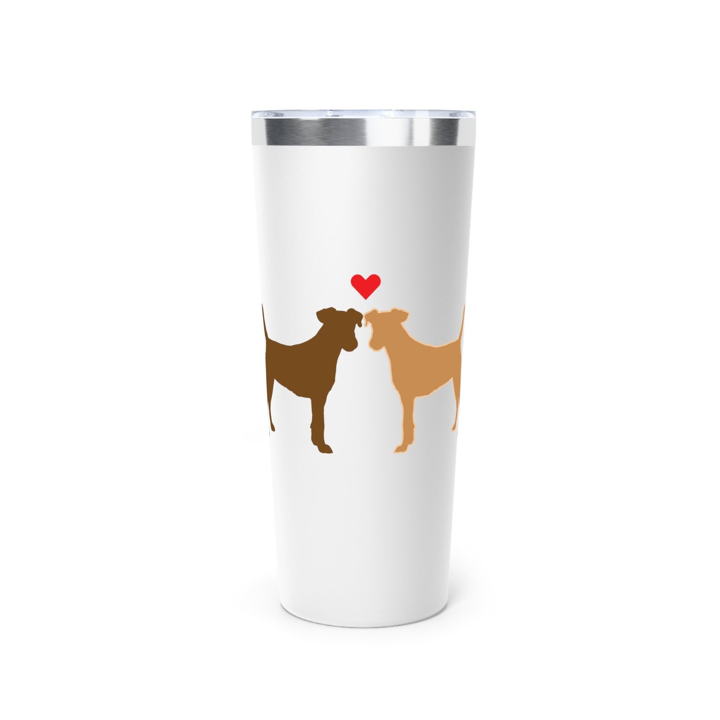 Dog Lovers Copper Vacuum Insulated Tumbler, 22oz