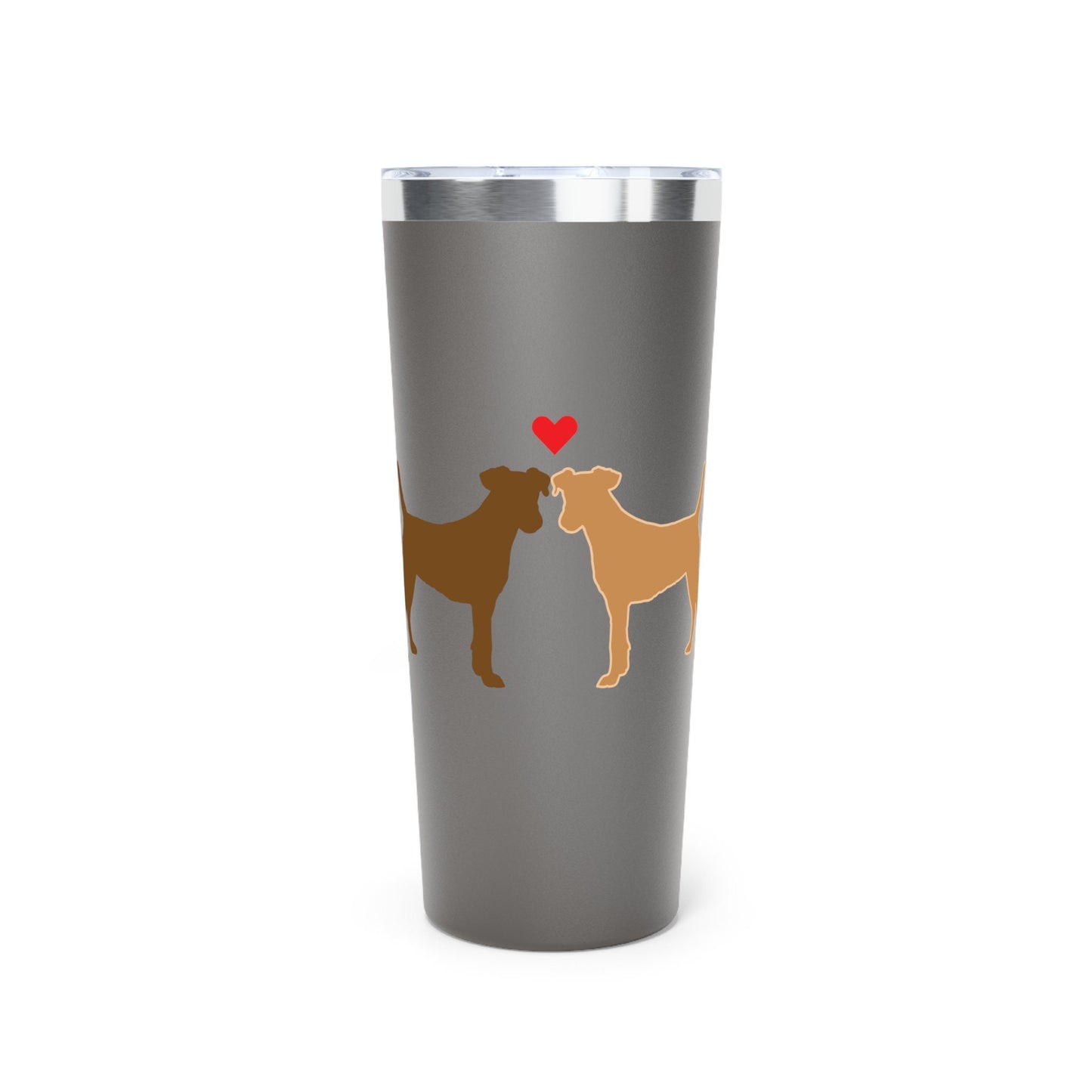 Dog Lovers Copper Vacuum Insulated Tumbler, 22oz