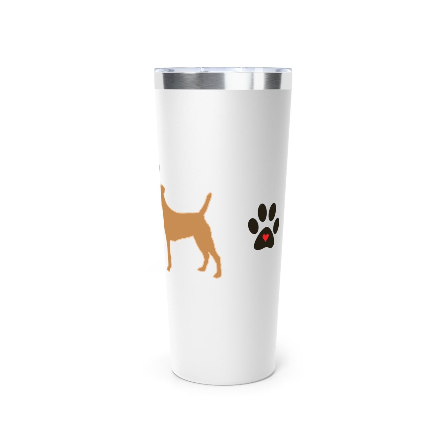 Dog Lovers Copper Vacuum Insulated Tumbler, 22oz