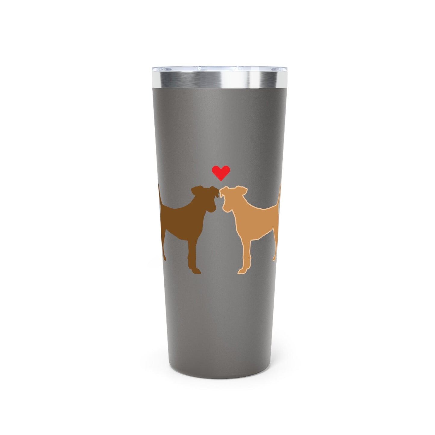 Dog Lovers Copper Vacuum Insulated Tumbler, 22oz