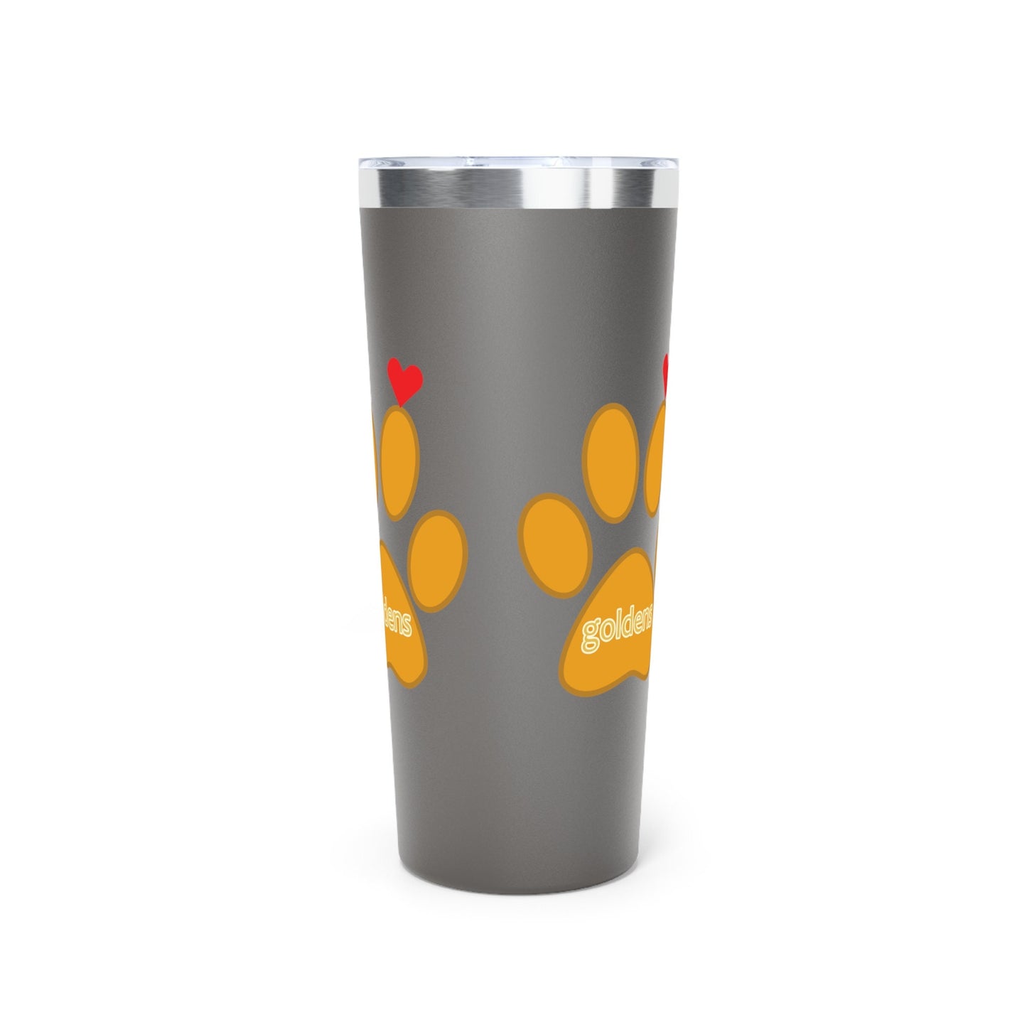 Golden Retriever Dog Lovers Copper Vacuum Insulated Tumbler, 22oz