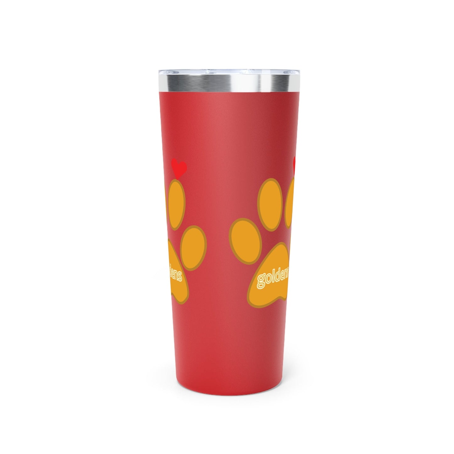 Golden Retriever Dog Lovers Copper Vacuum Insulated Tumbler, 22oz