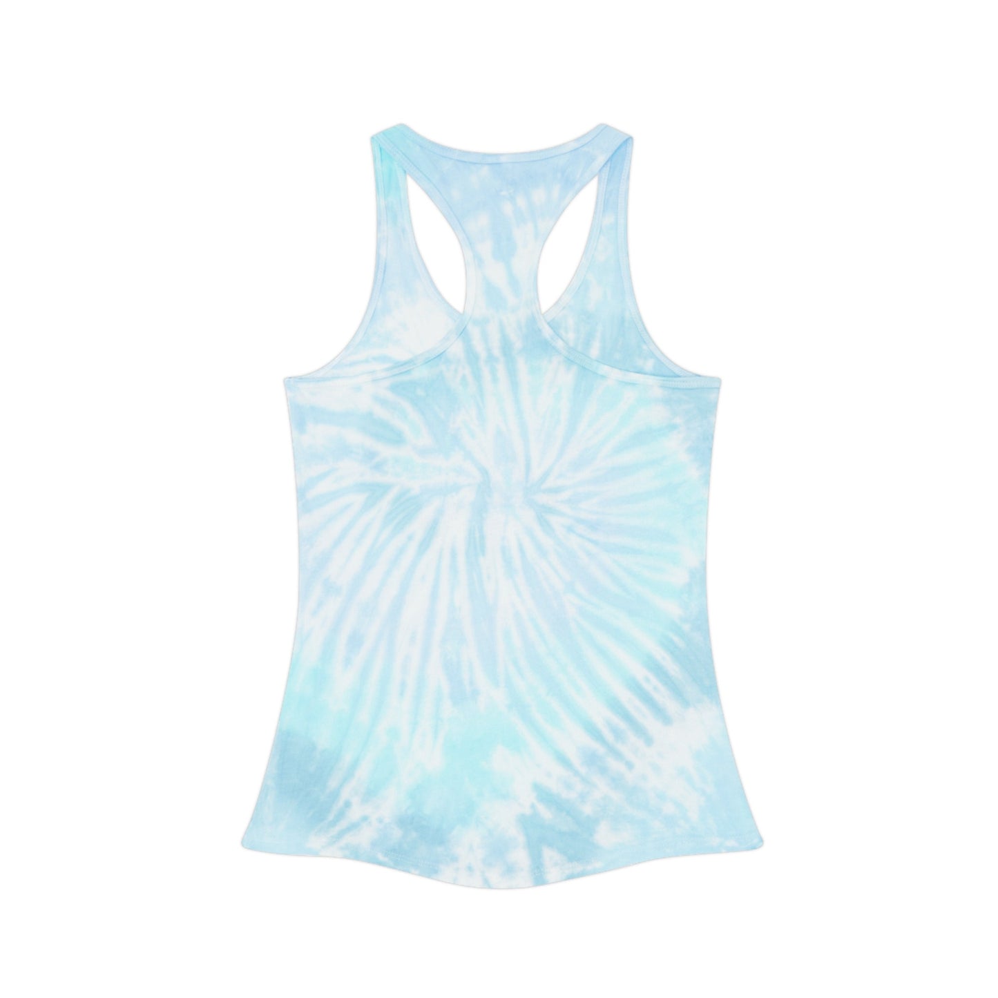 Black Dog Tie Dye Racerback Tank Top