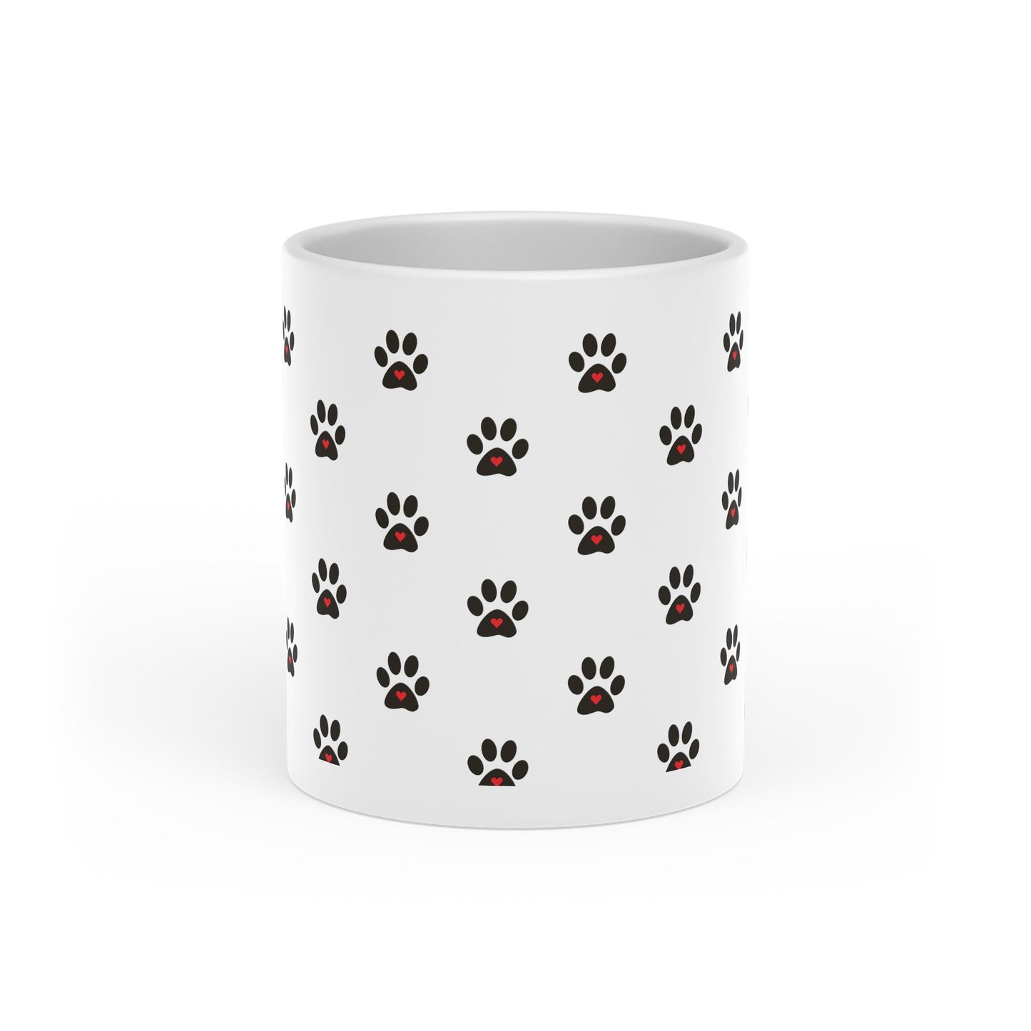 Heart-Shaped Dog Lovers Mug