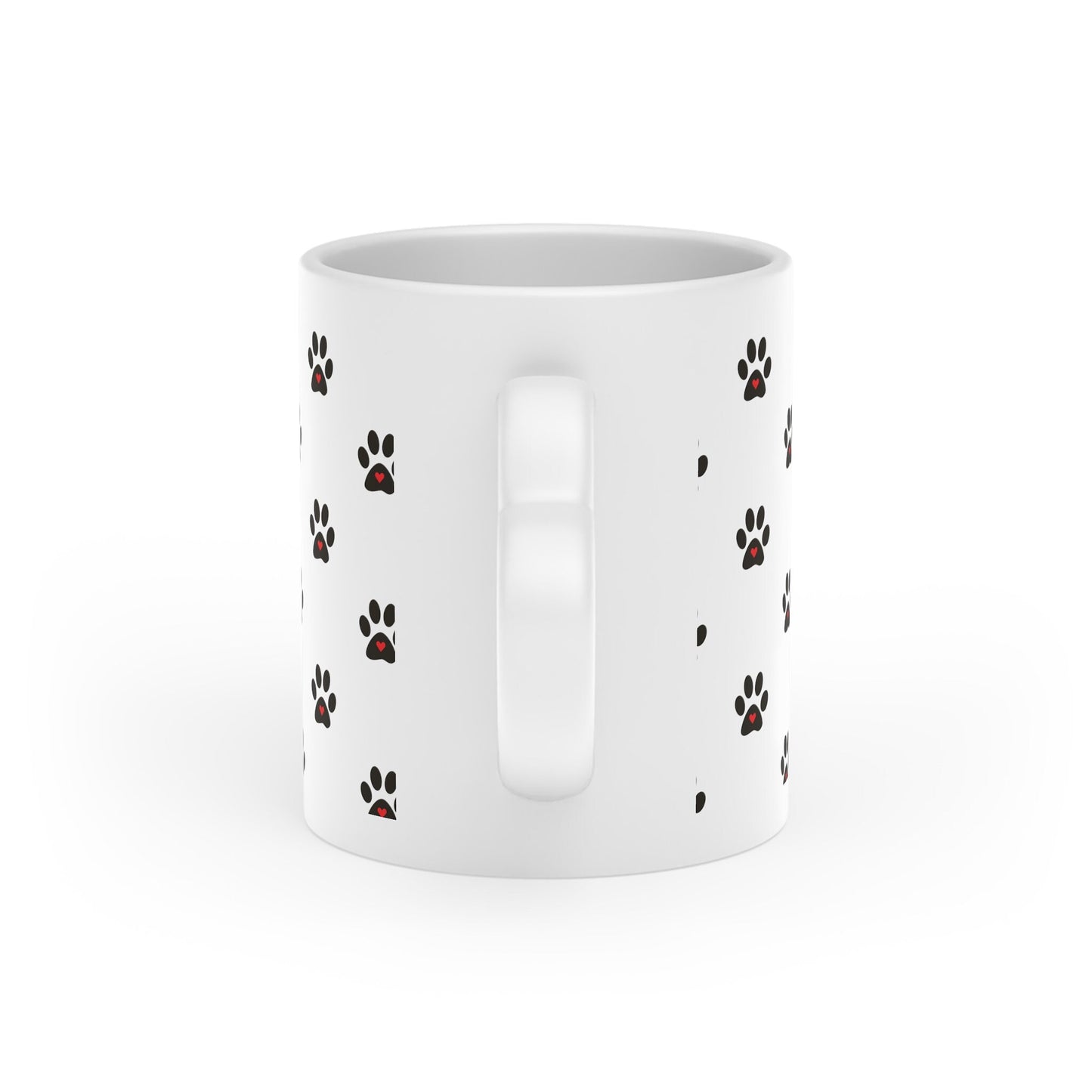 Heart-Shaped Dog Lovers Mug