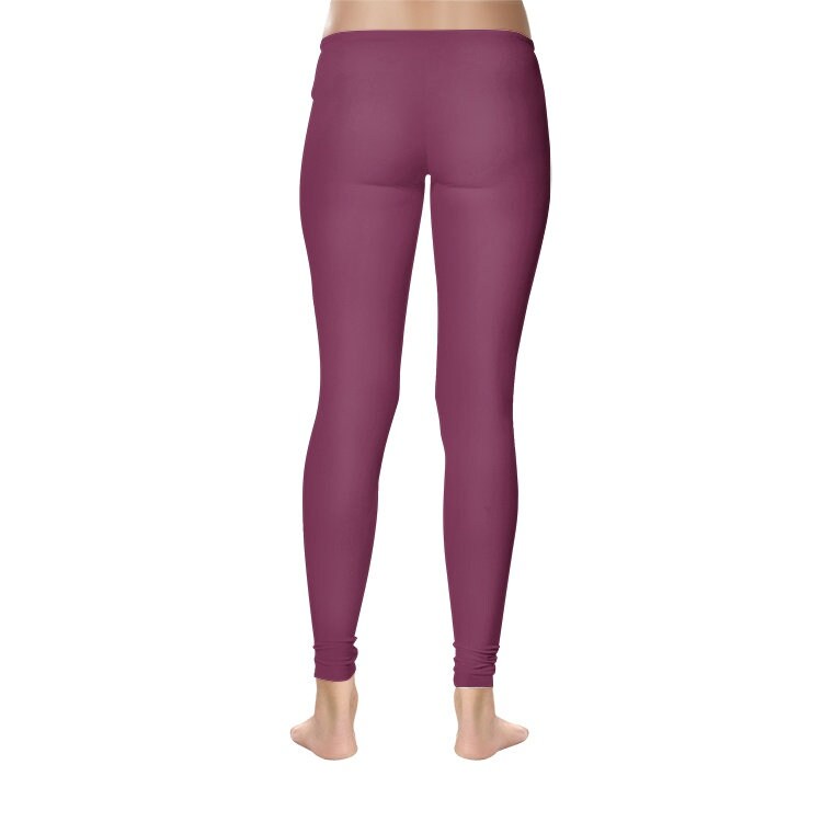 Berry Color Women's Temp Control Cotton Leggings