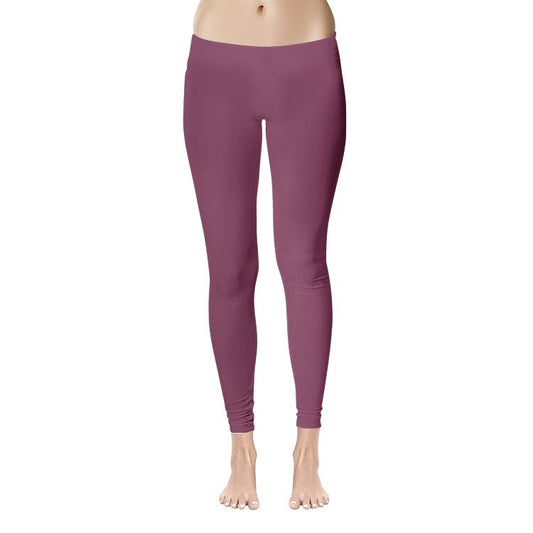 Berry Color Women's Temp Control Cotton Leggings
