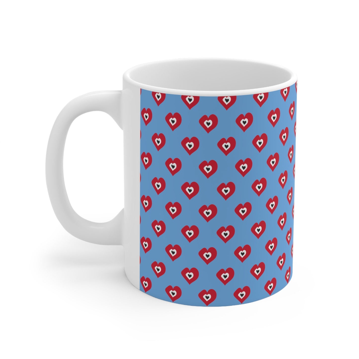 Heart Mugs Ceramic Mug 11oz