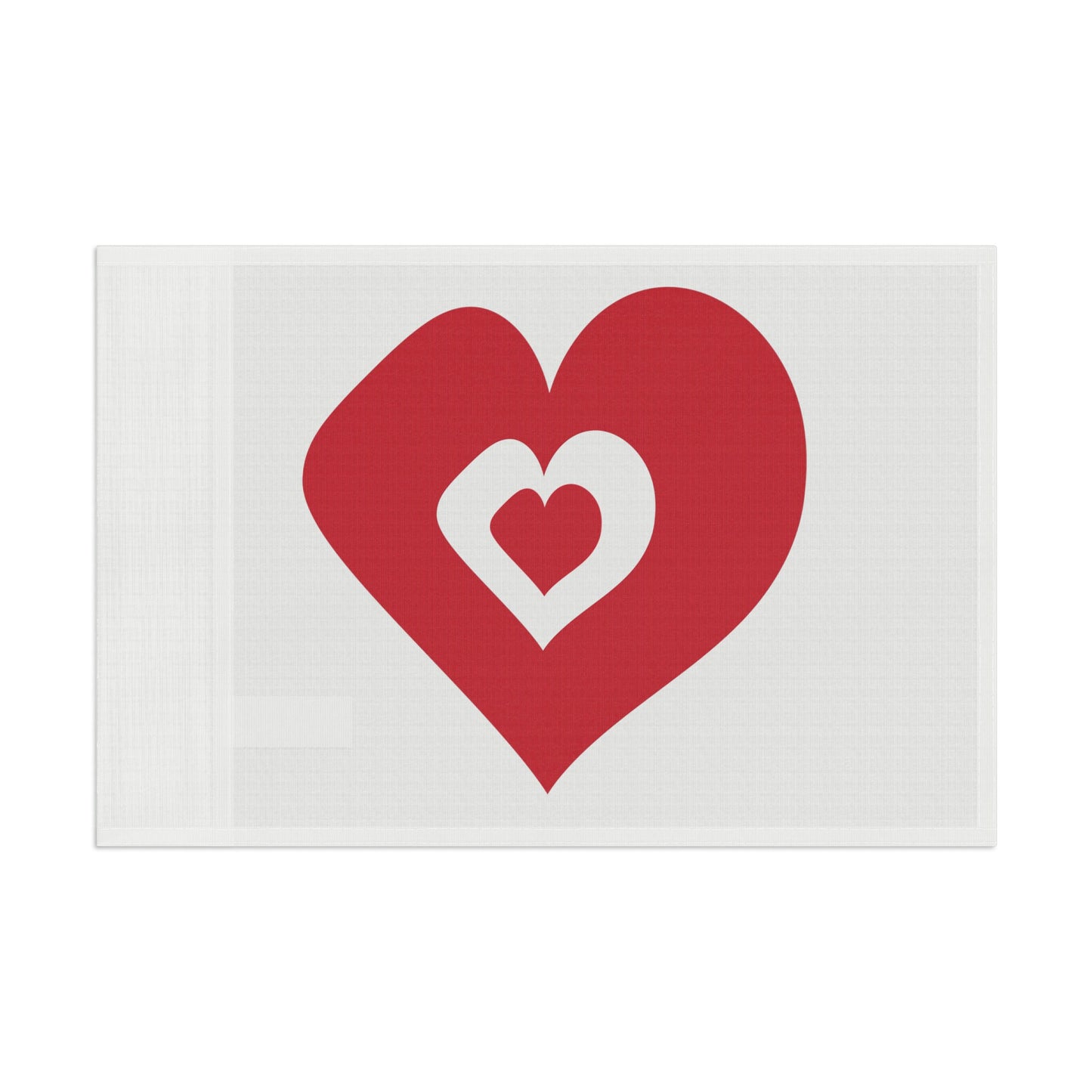 Heart Flags 1 Side design