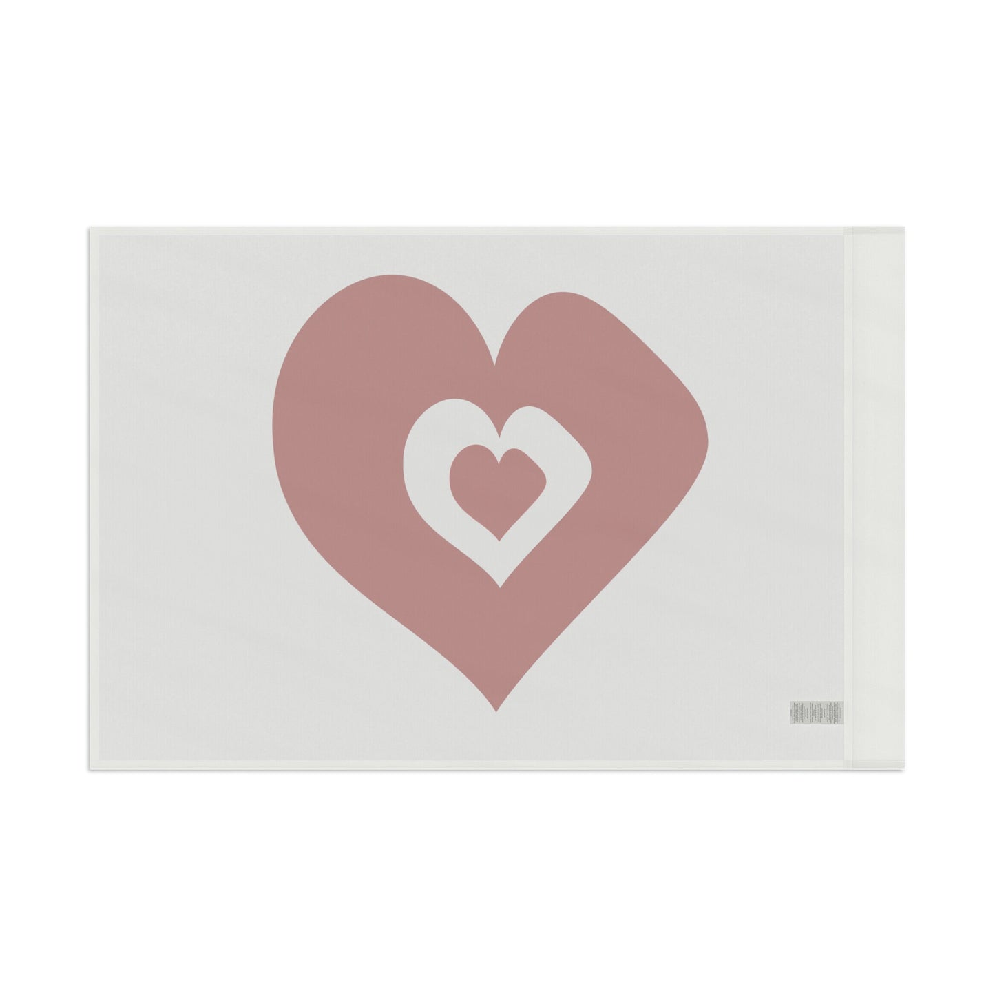 Heart Flags 1 Side design