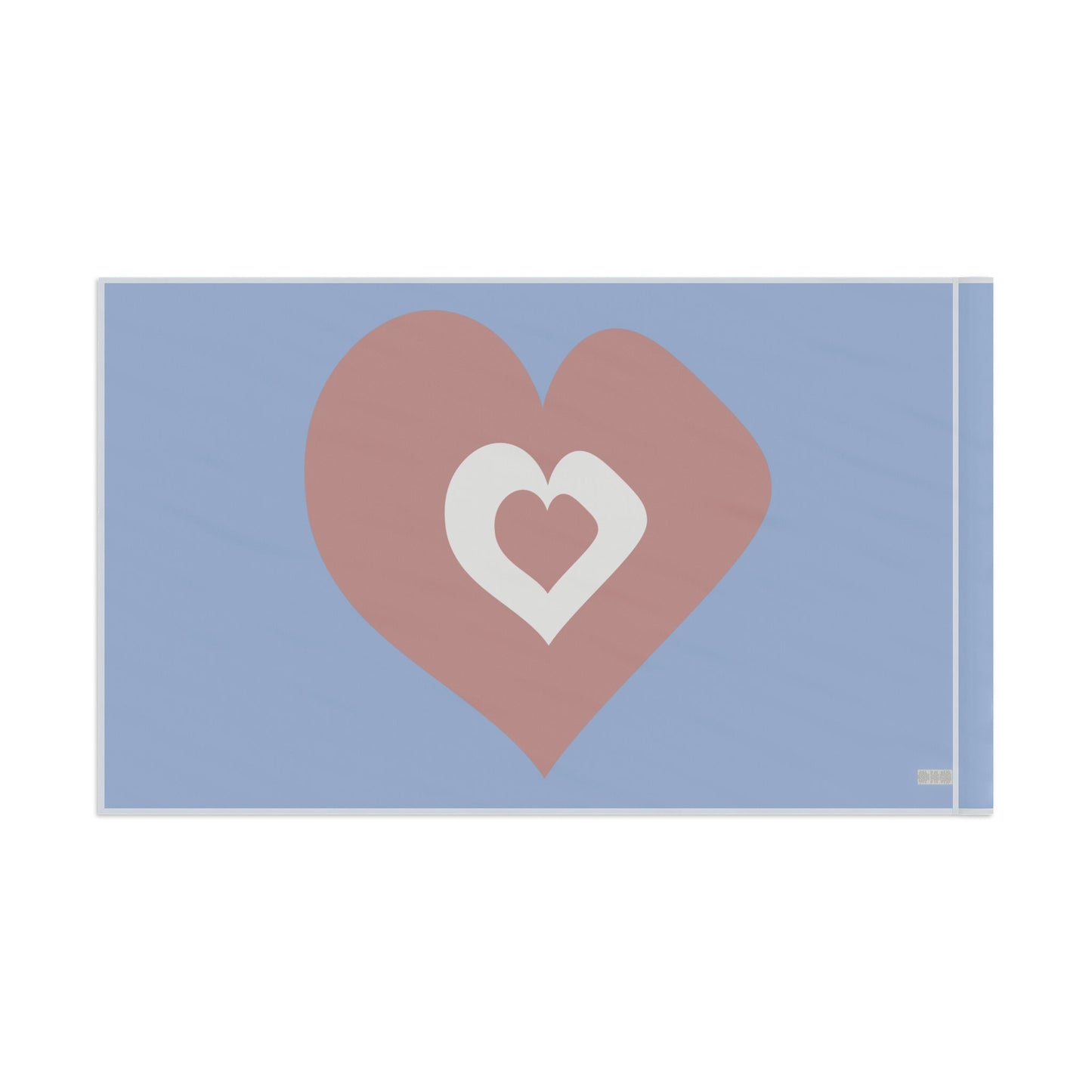 Heart Flags  1 Side Design