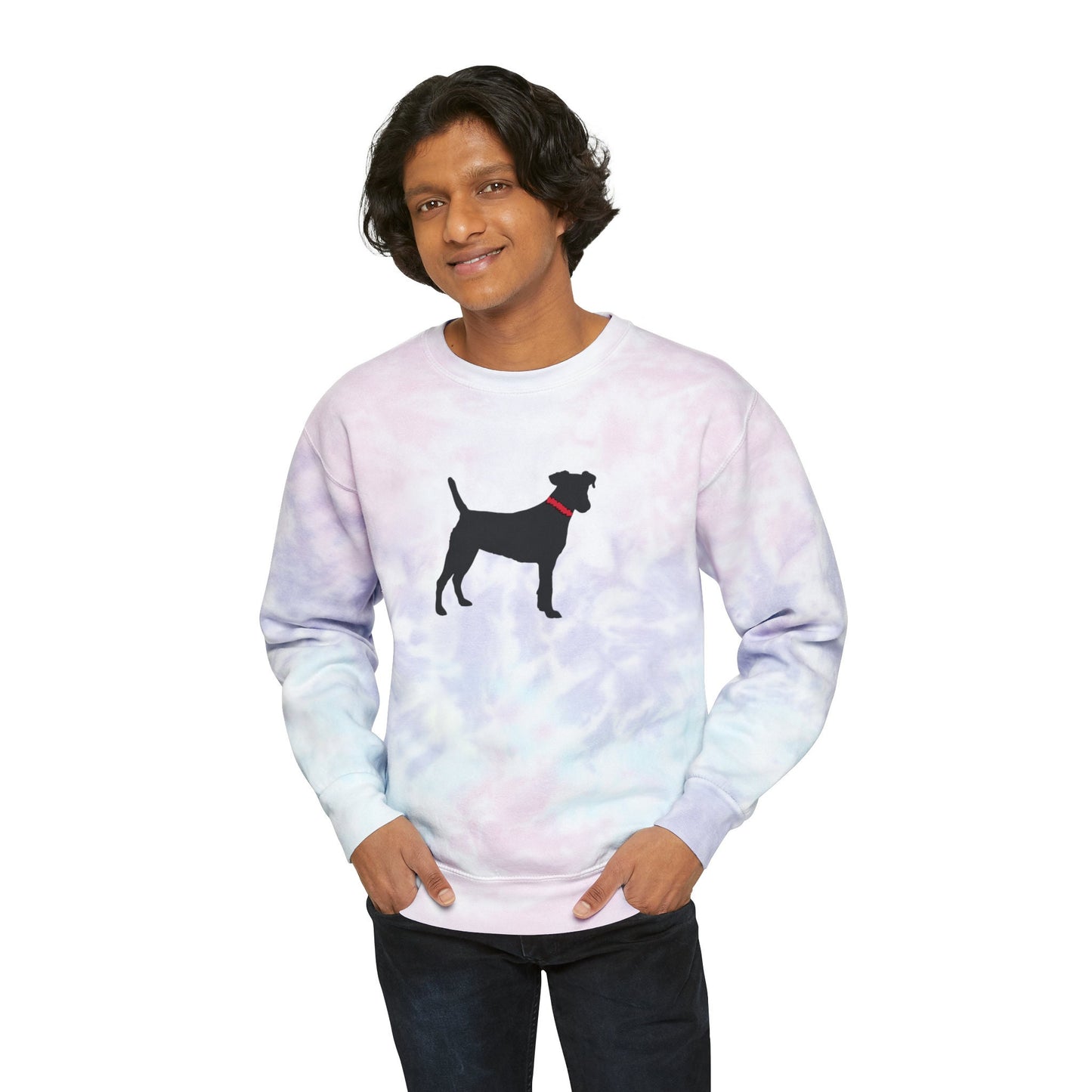 Black Dog Tie-Dye Sweatshirts