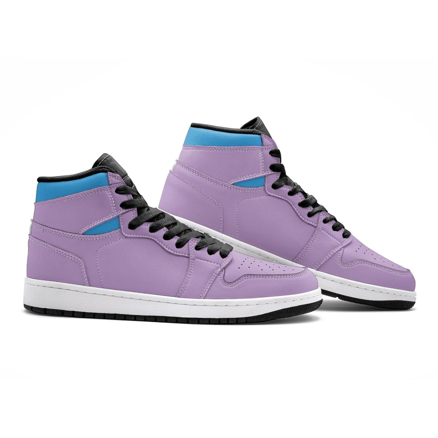 Purple Sneakers Unisex Sizes Purple Hightops
