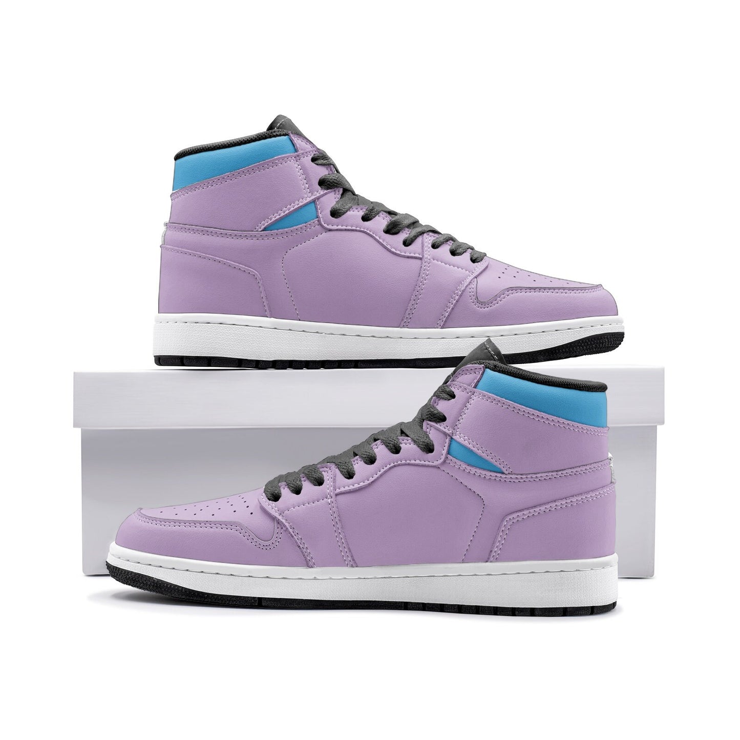 Purple Sneakers Unisex Sizes Purple Hightops