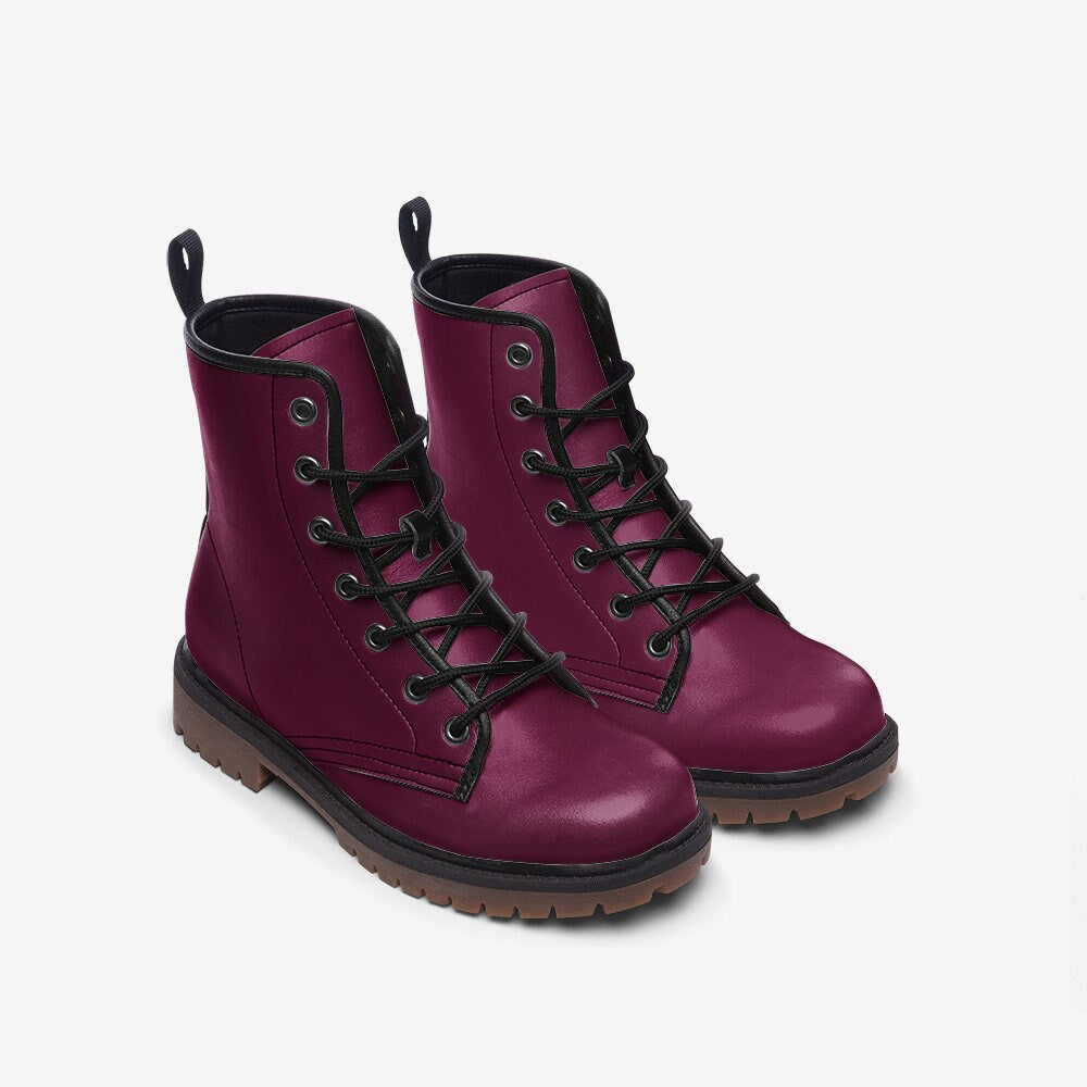 Casual Leather Lightweigh Red boots Unisex Sizes