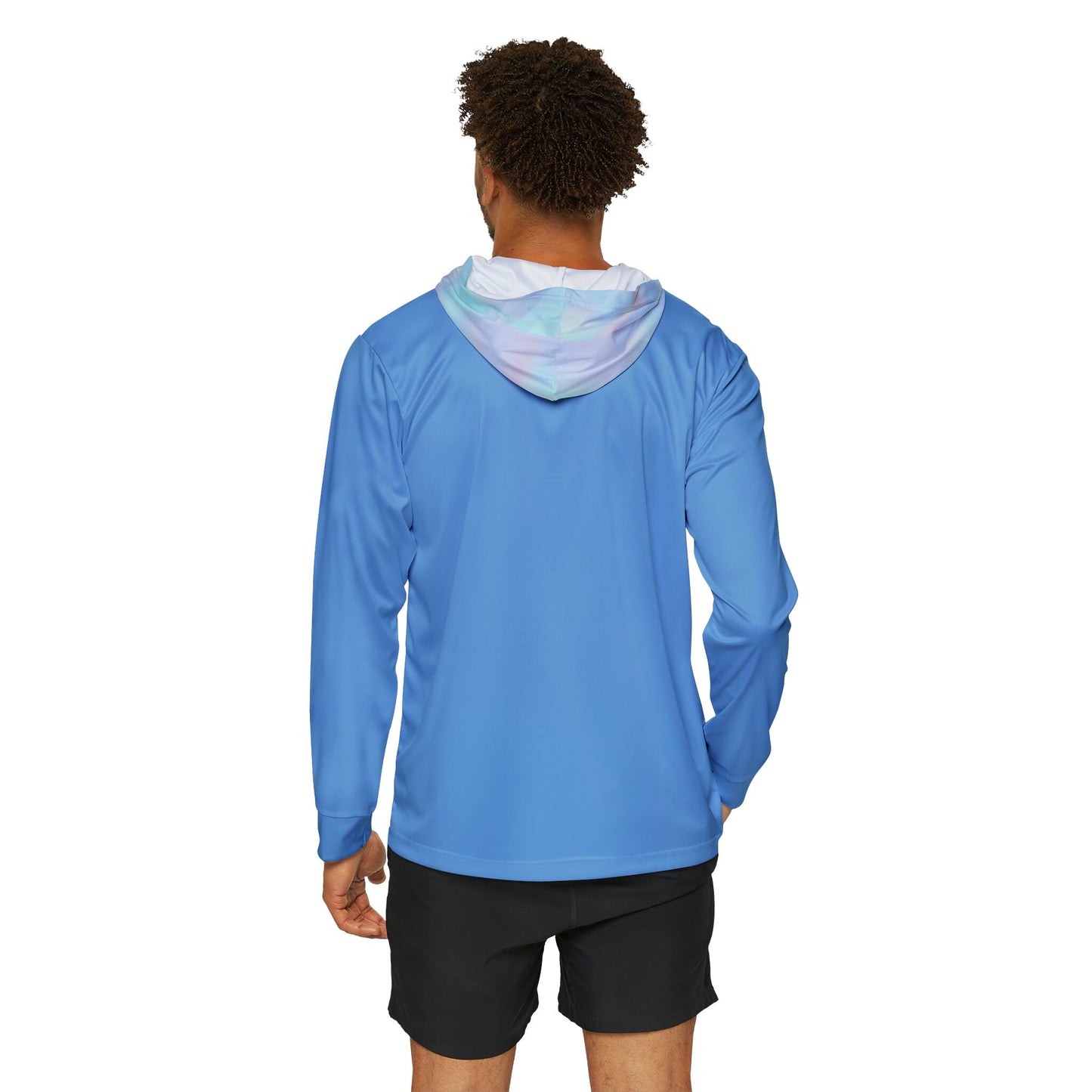 Men's Blue Sports Warmup Hoodies