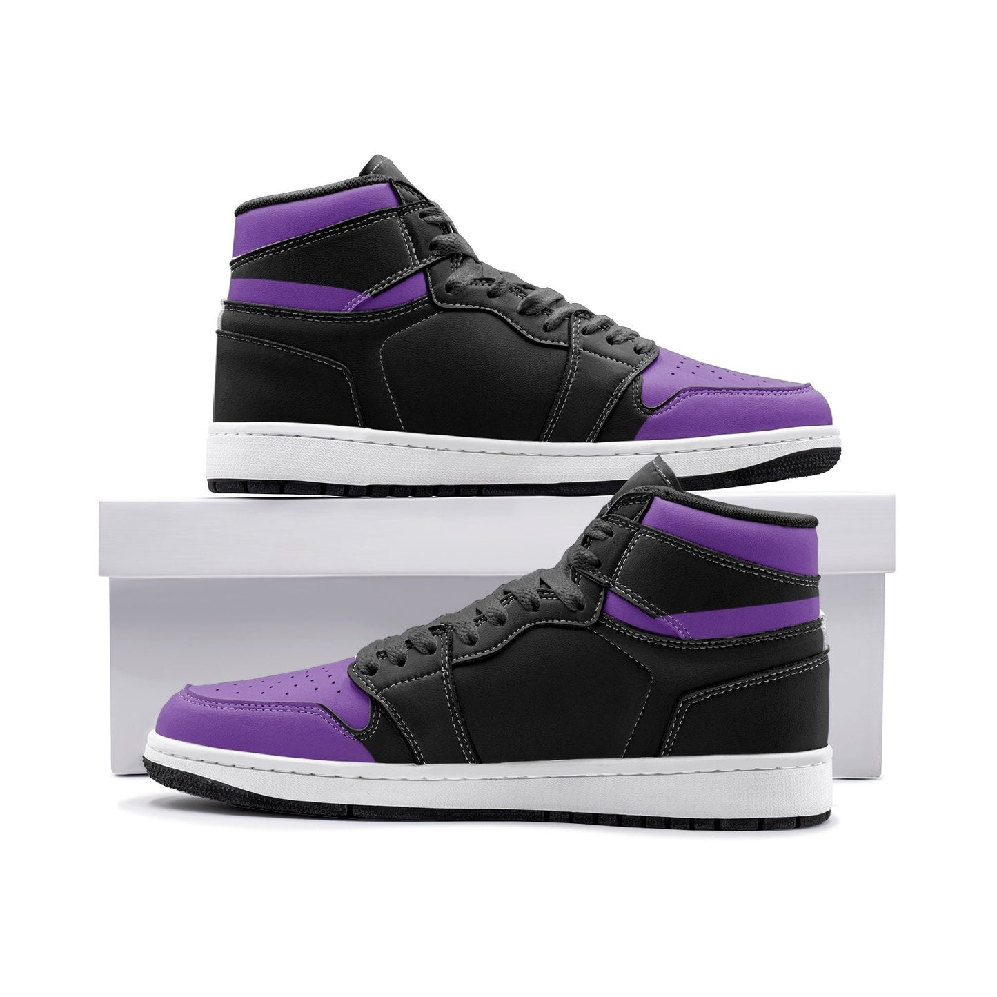 Purple High Tops Unisex Sizes