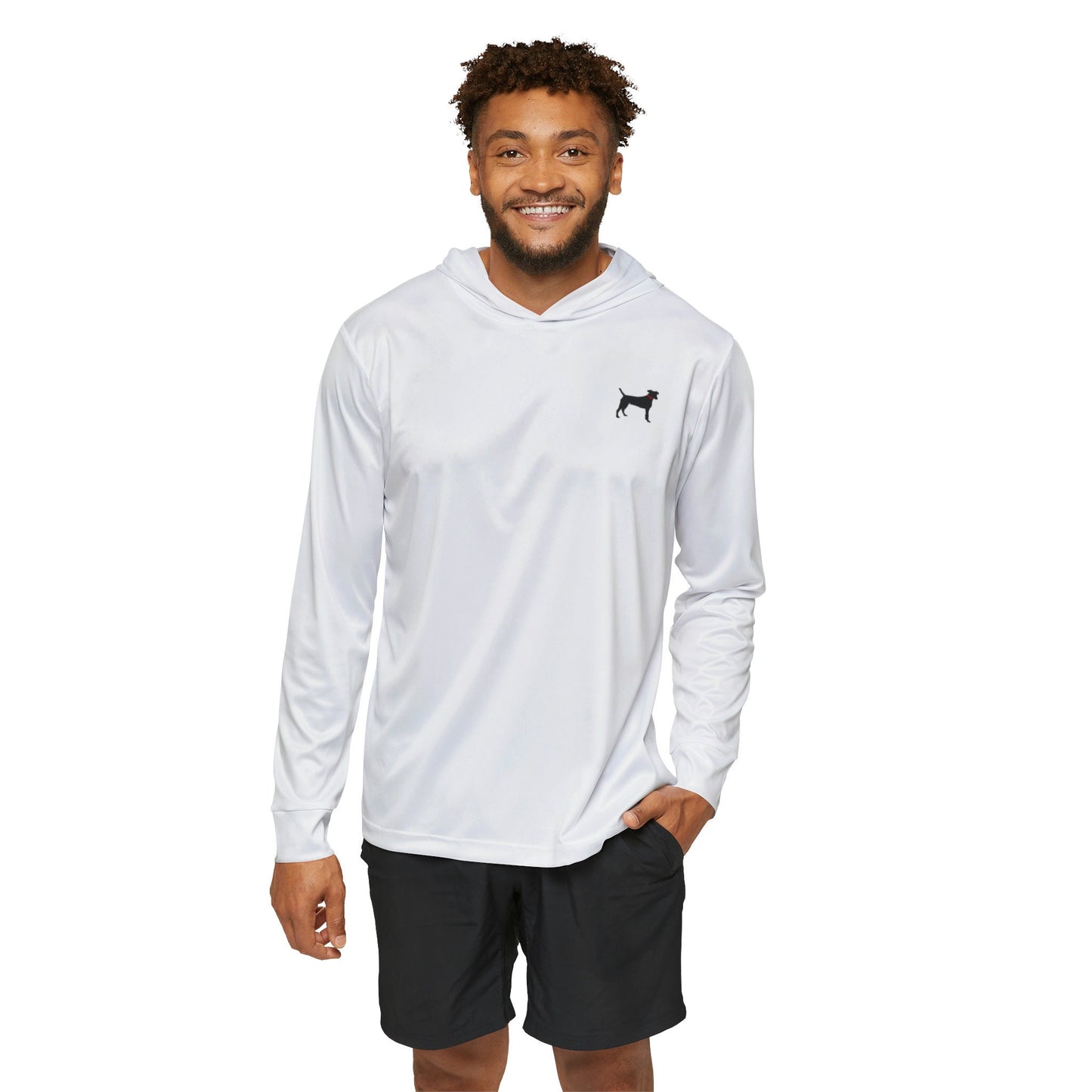 Black Dog Sweatshirts Men's Sports Warmup Black Dog Hoodies
