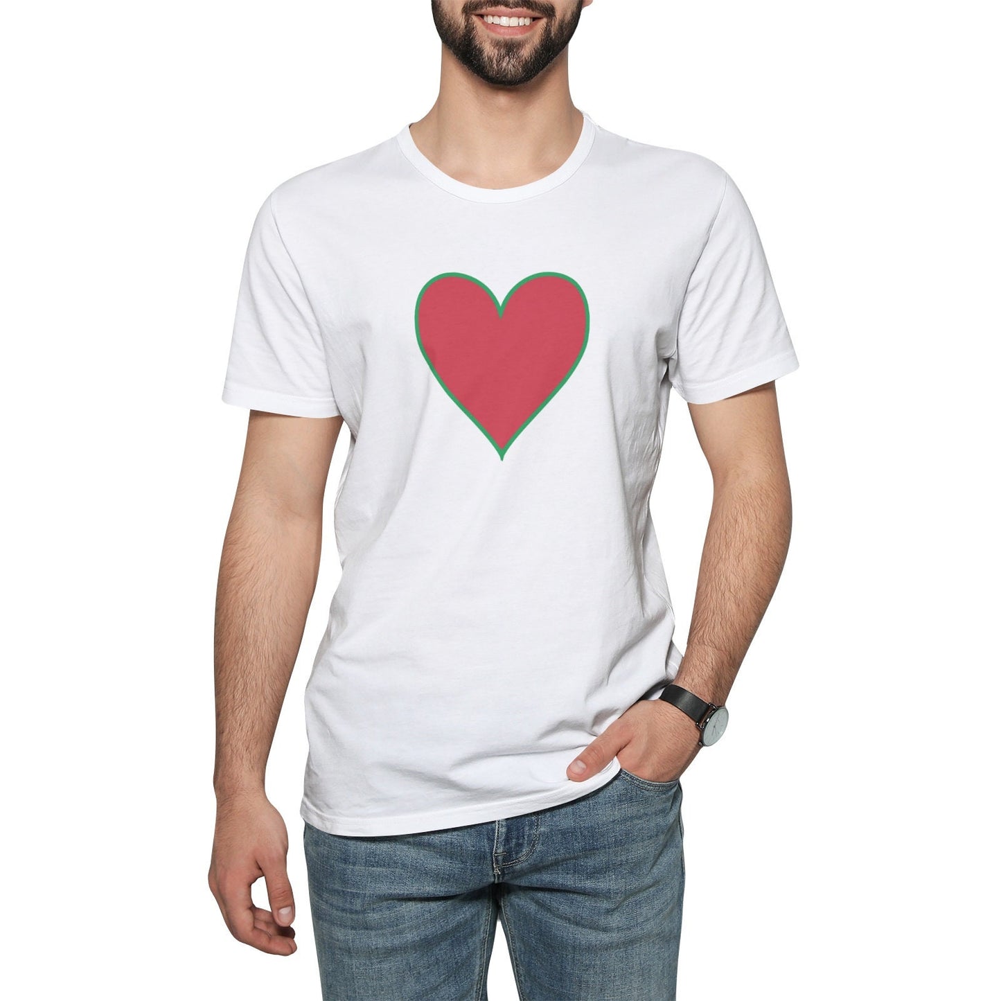Heart On Cotton T-shirts