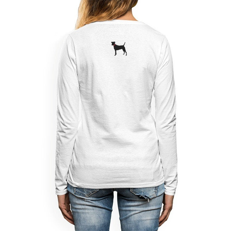 Black Dog Women's Crew Neck Long sleeve T-shirt