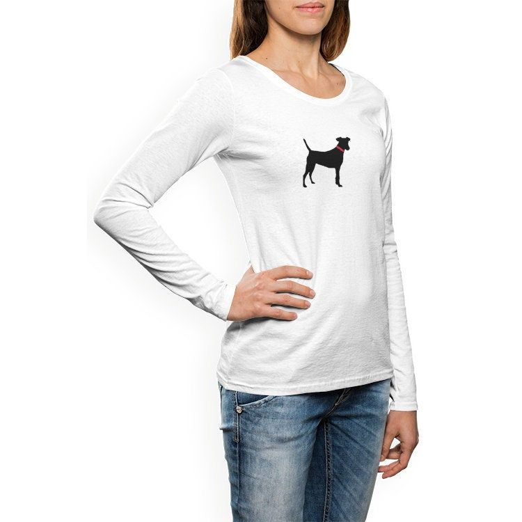 Black Dog Women's Crew Neck Long sleeve T-shirt