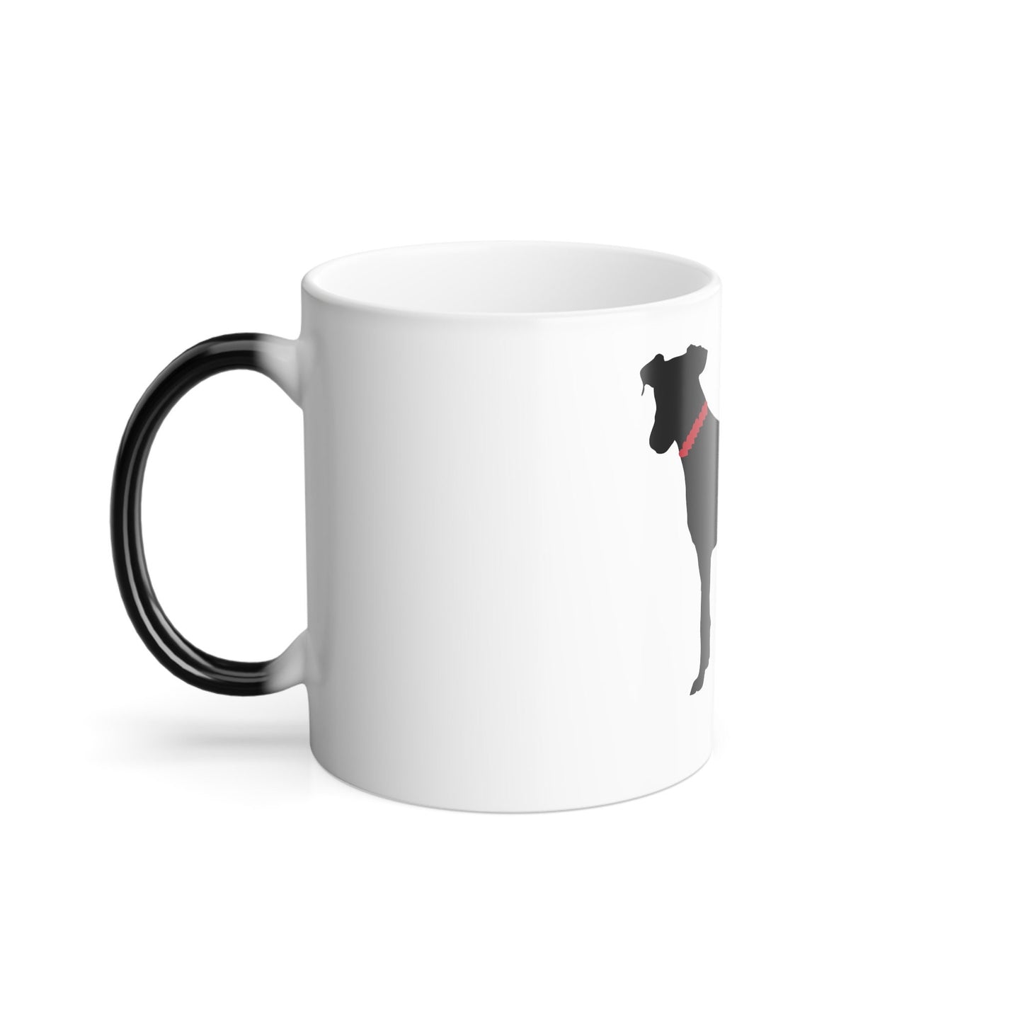 Black Dog Lovers Color Morphing Mug, 11oz