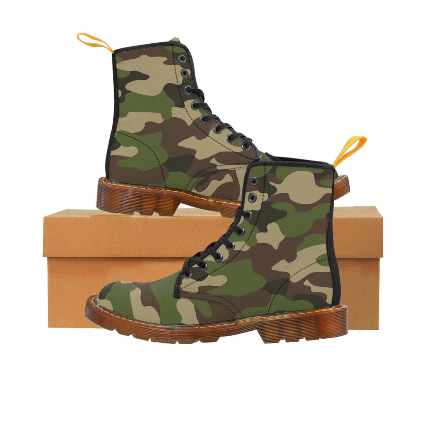 Women's Canvas Camo Boots