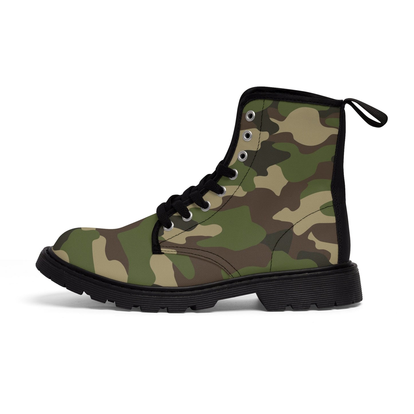 Women's Canvas Camo Boots