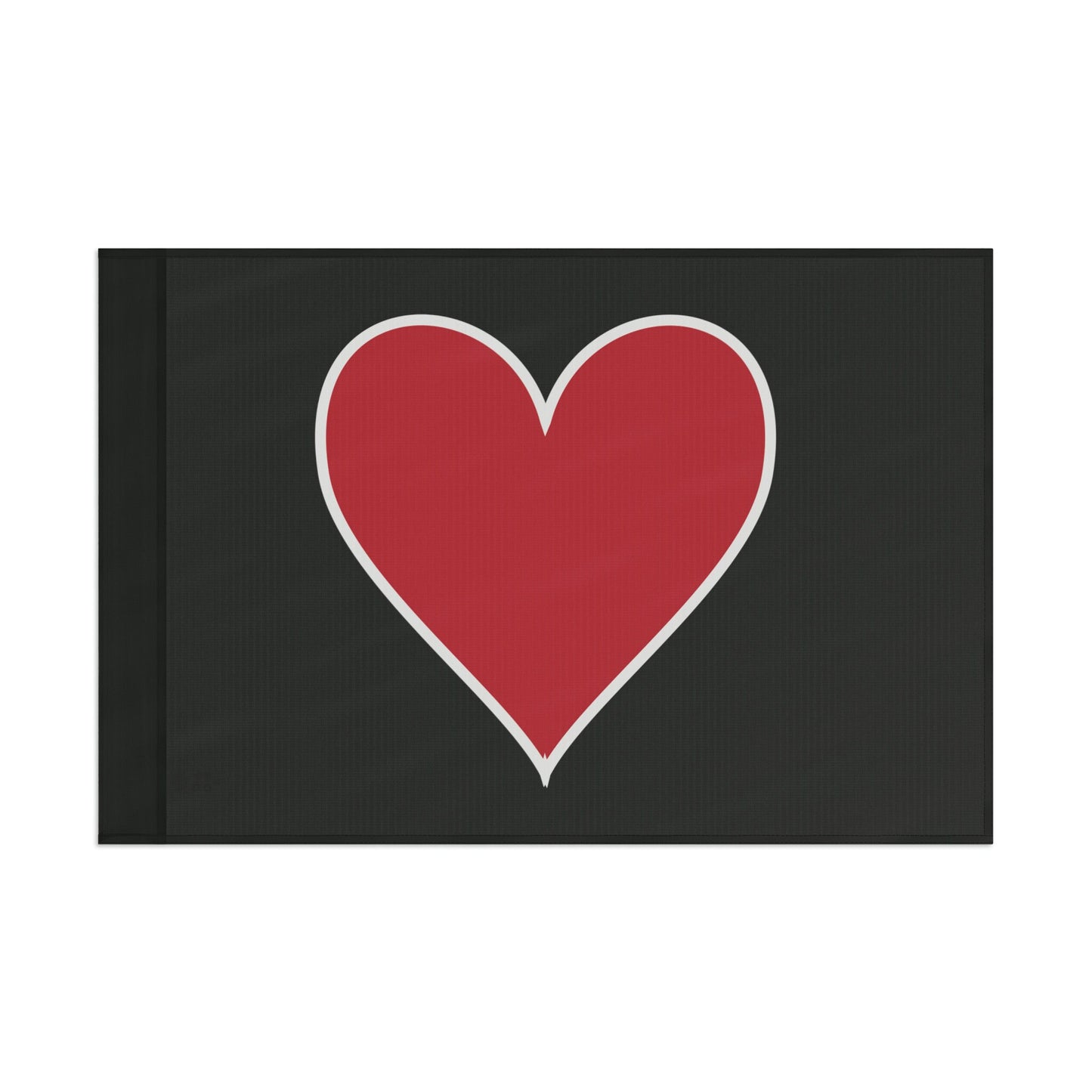 Heart Flags 1 Sided