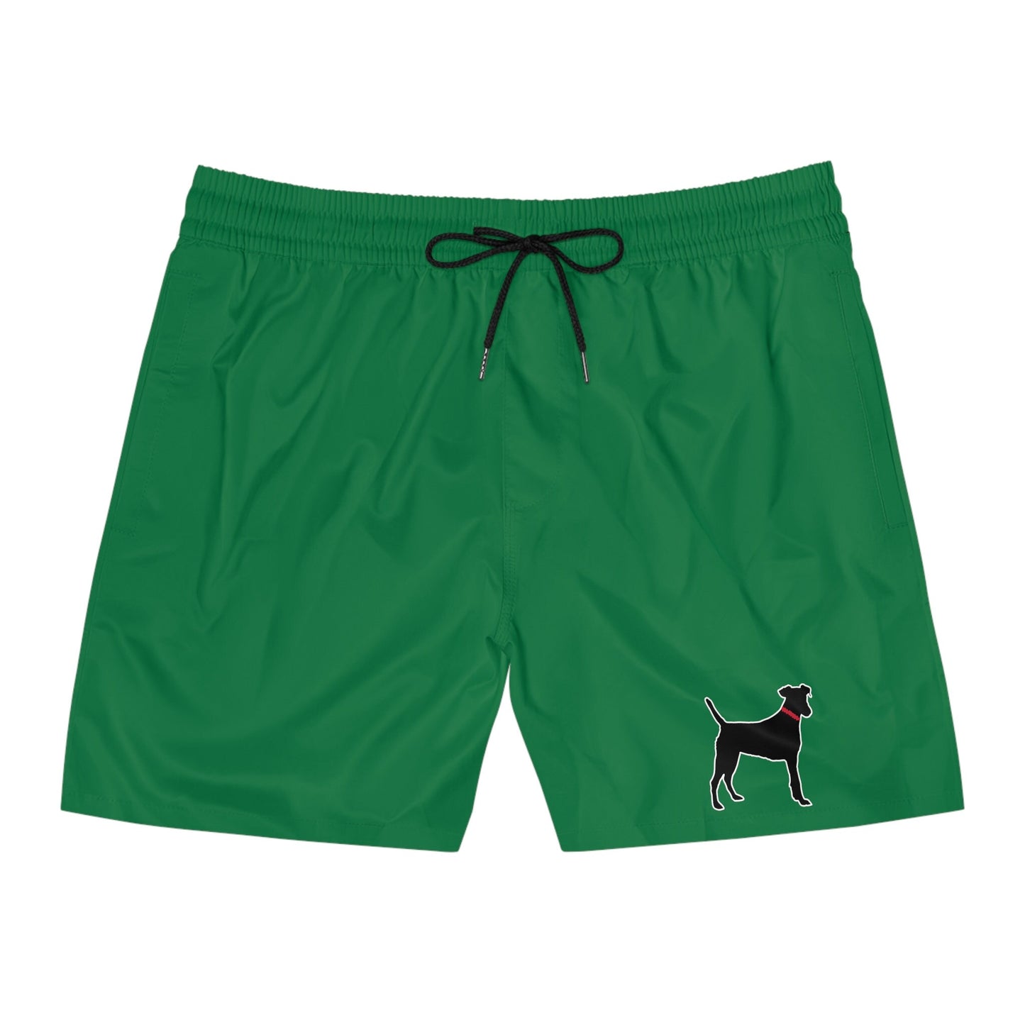 Men's Mid-Length green Swim Shorts