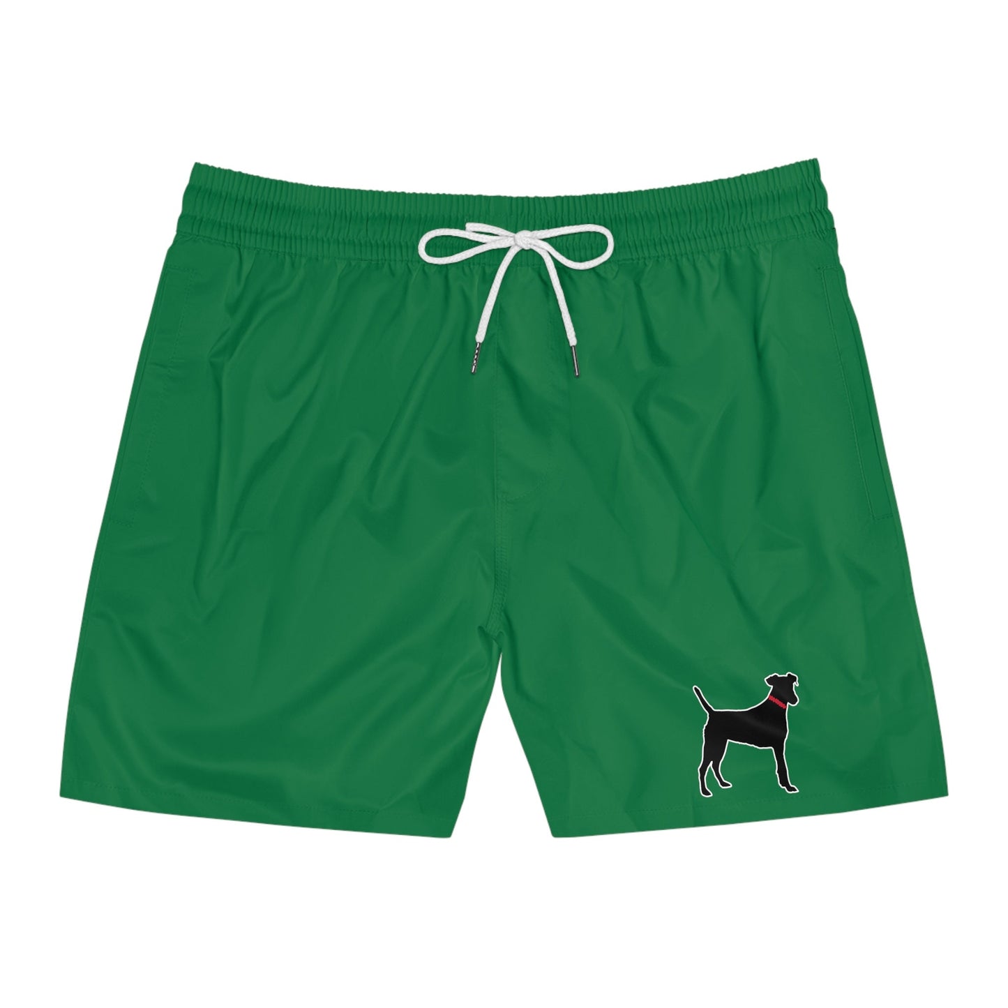 Men's Mid-Length green Swim Shorts