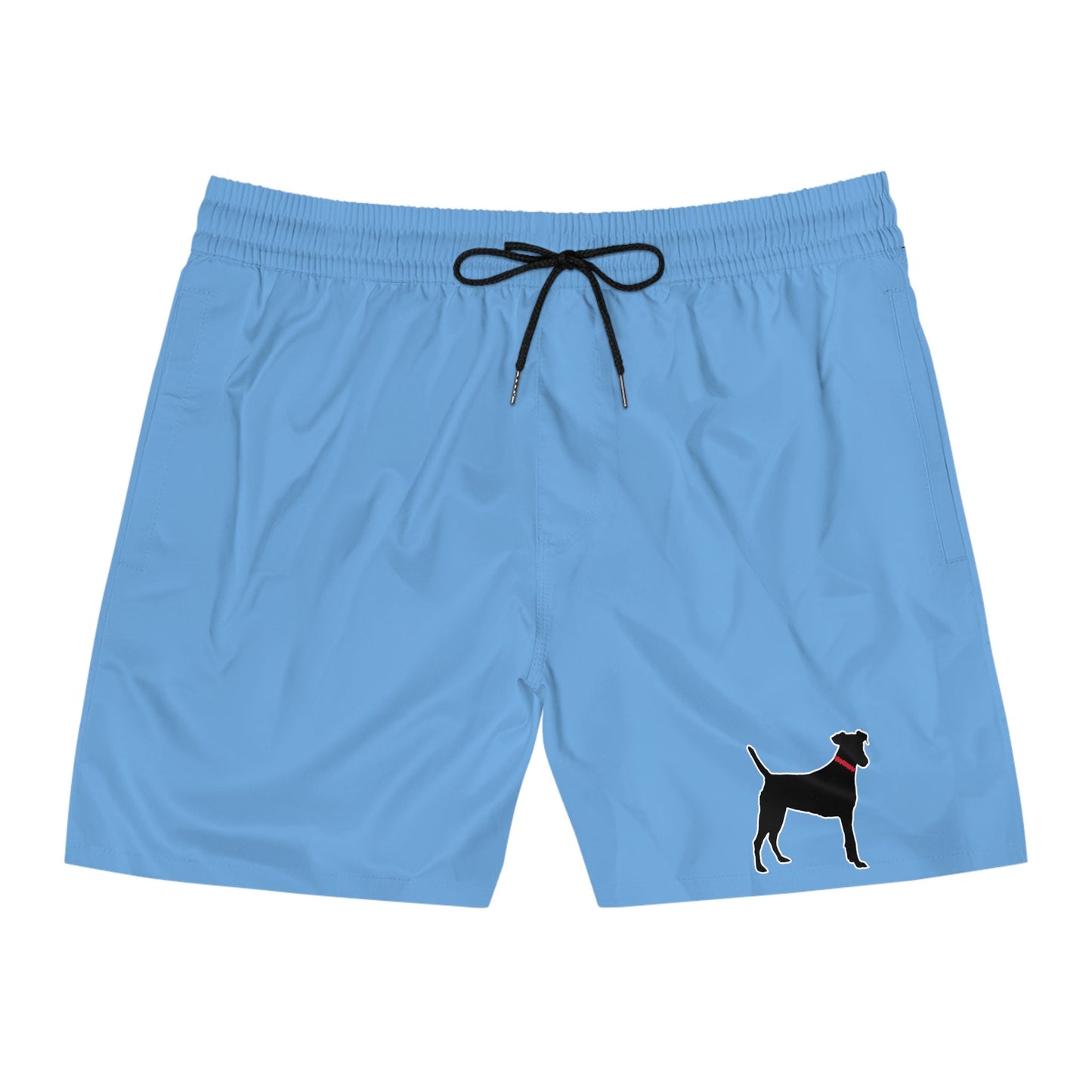 Men's Mid-Length blue Swim Shorts