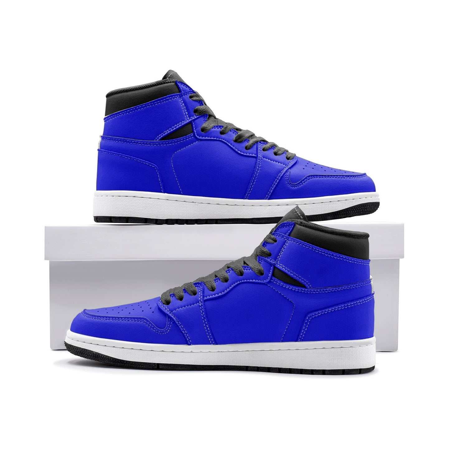 Unisex Blue High Top Sneakers