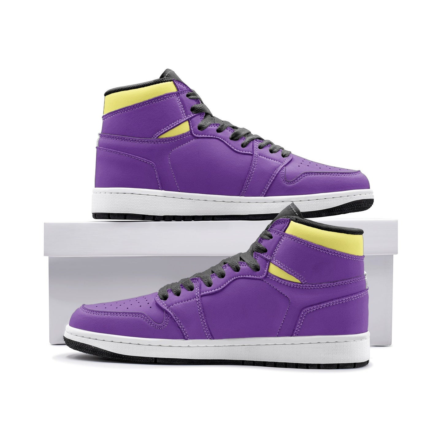 Purple and Gold Sneakers Unisex Sneaker