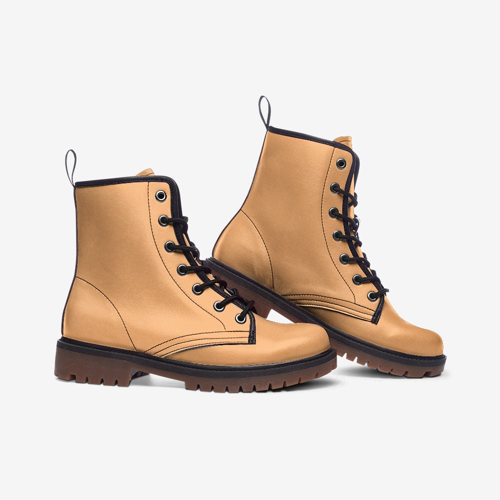 Casual Leather Lightweight Tan boots