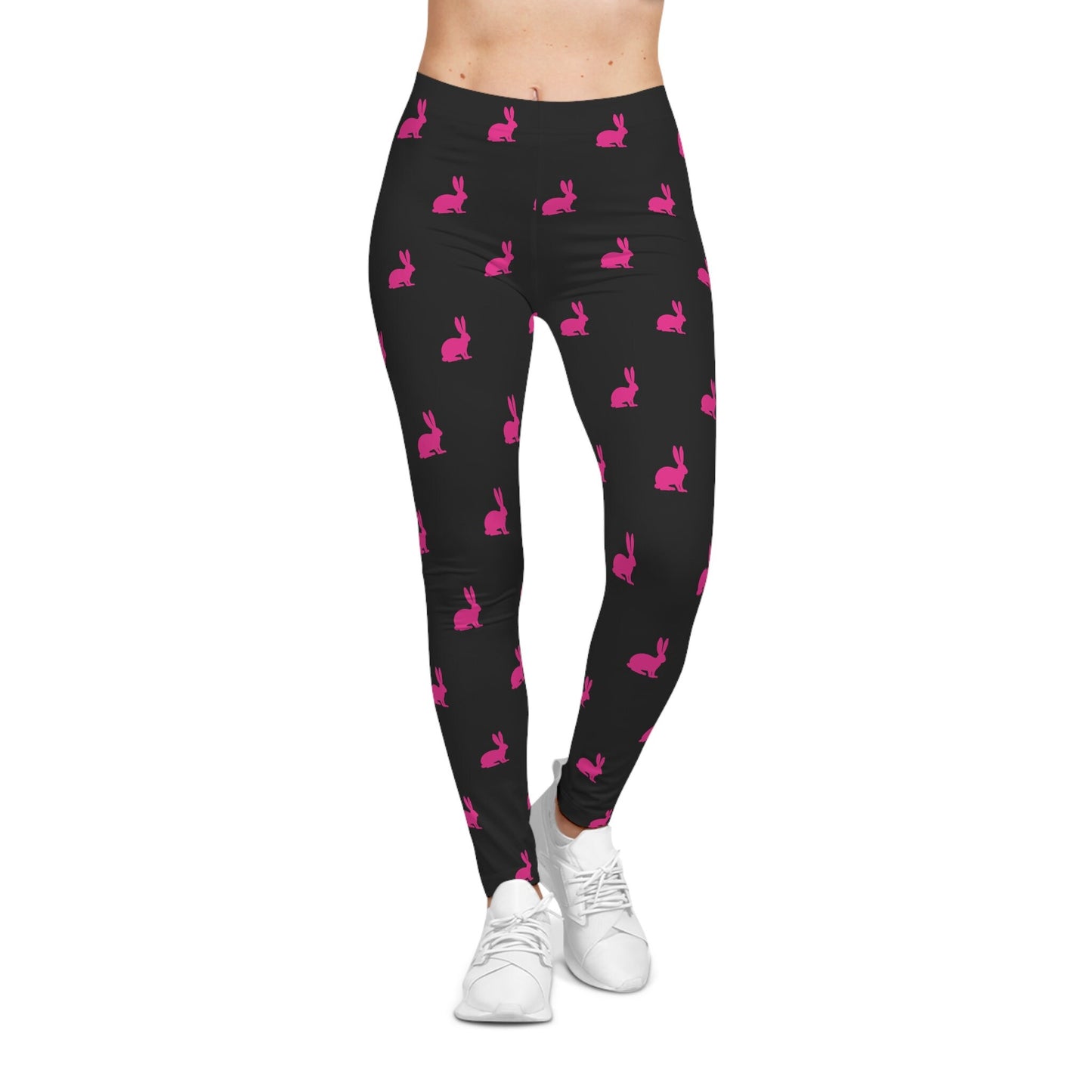 Women's Casual Black Leggings