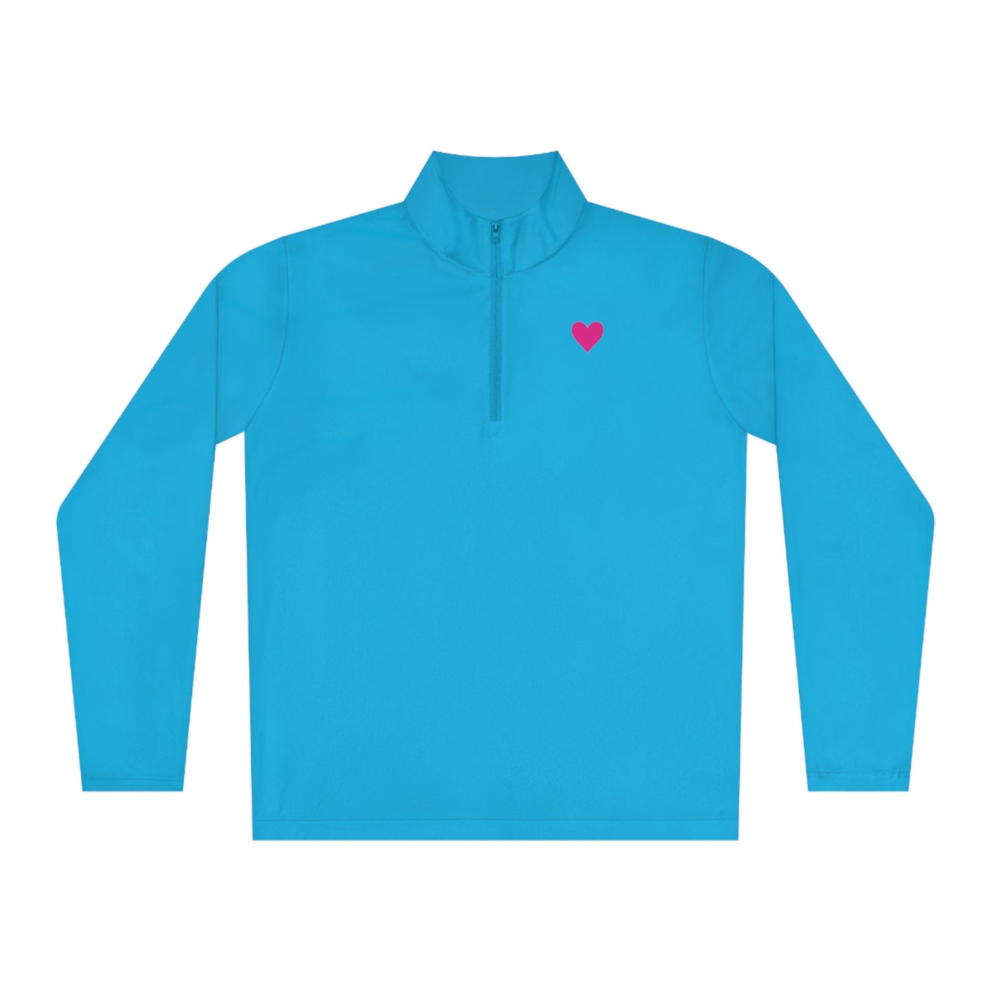 Unisex Quarter-Zip Bright Color Pullovers