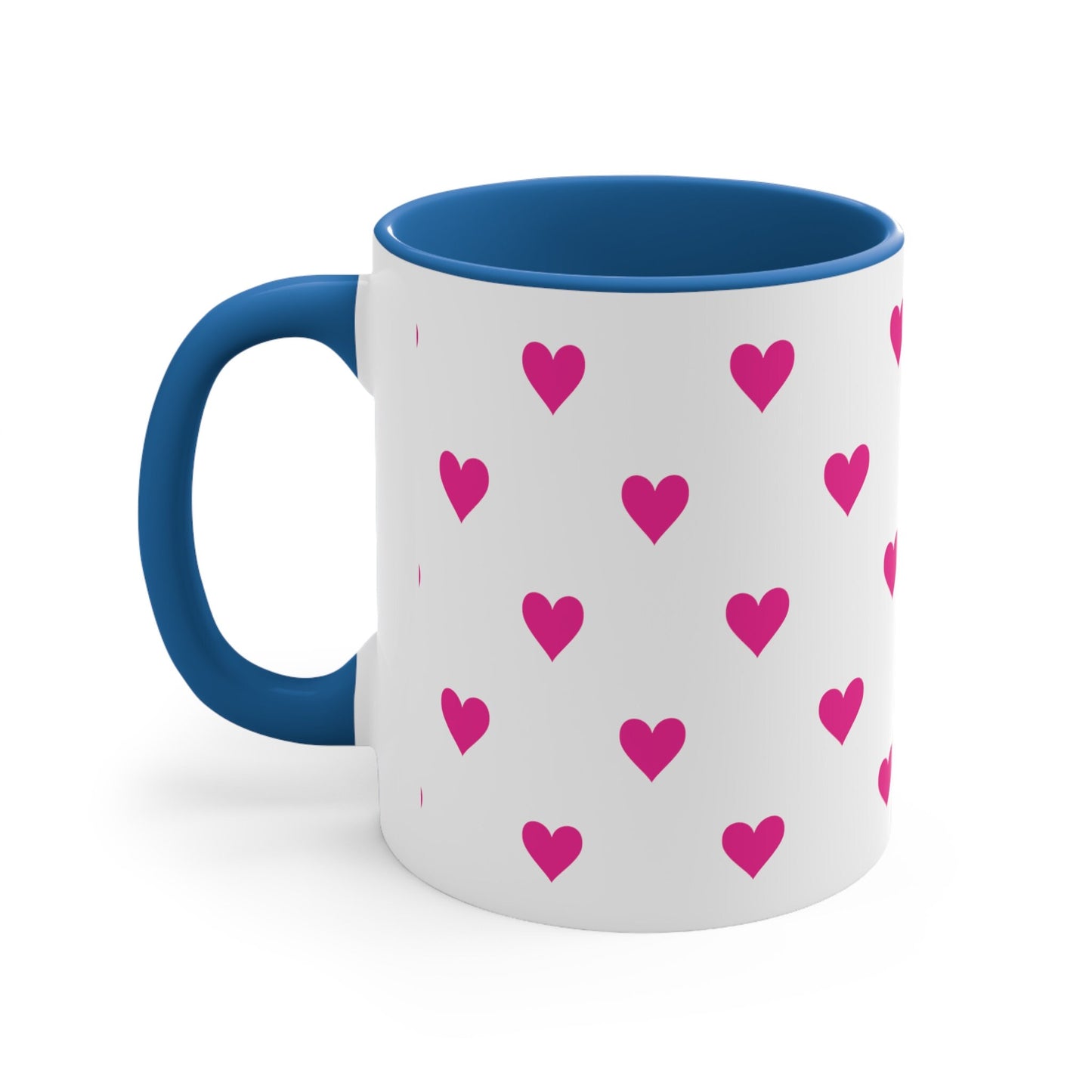 Heart Coffee Mugs, 11oz